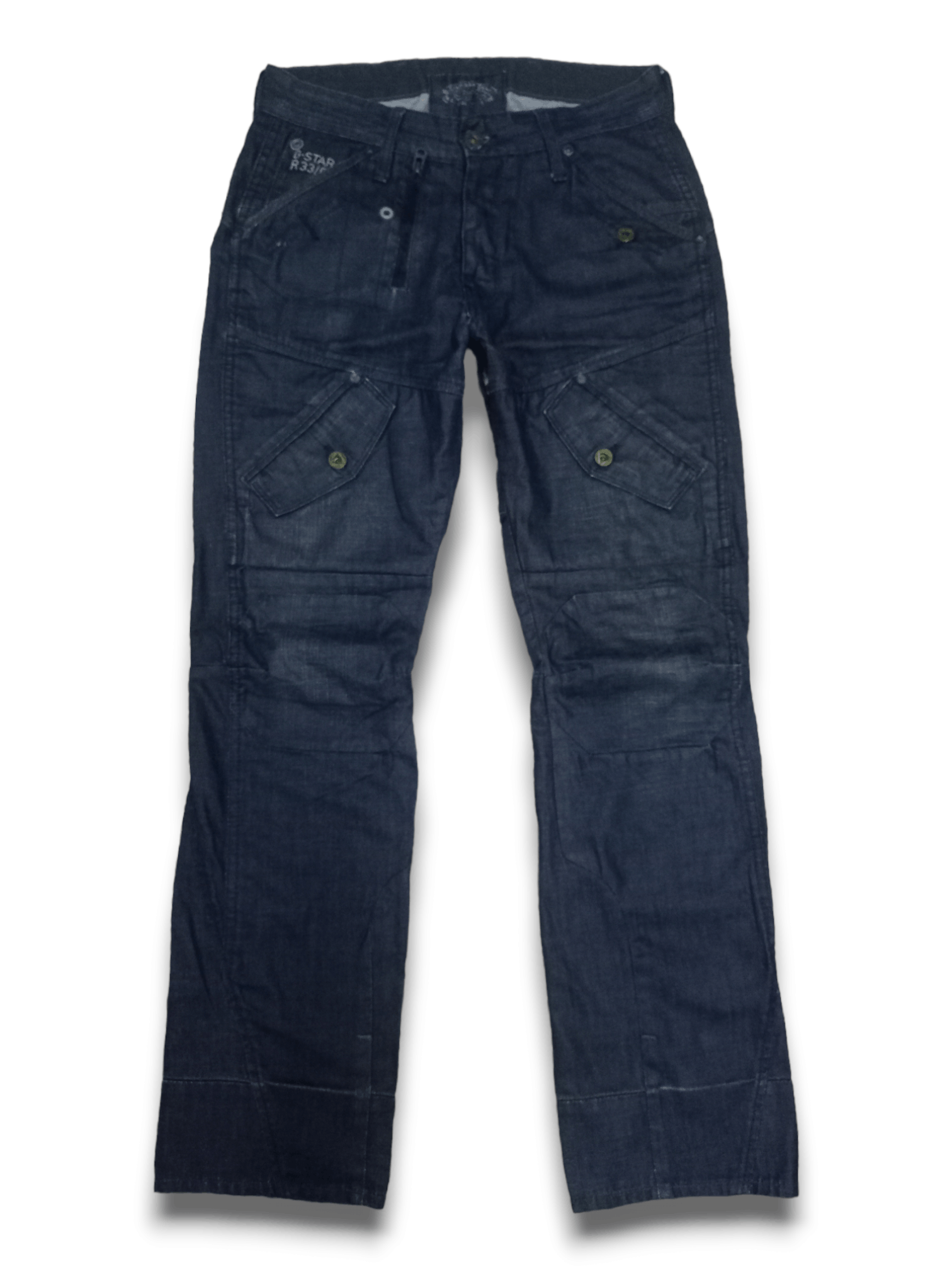 Vintage G Star Raw Tactical Pocket Cargo Loose Denim Pants