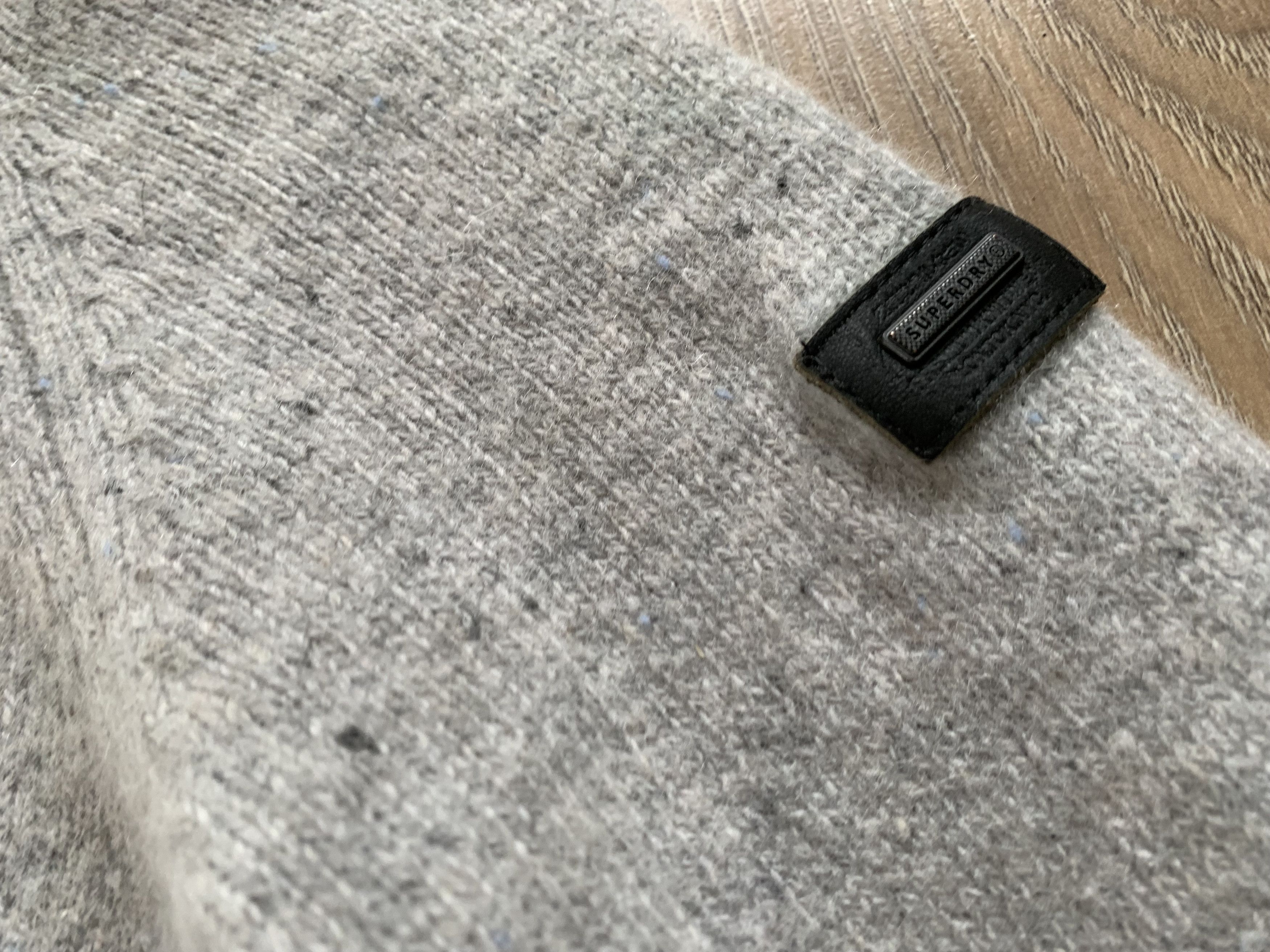 Japanese Brand × Superdry Superdry Grey Wool Sweater Size US XS / EU 42 / 0 - 6 Thumbnail