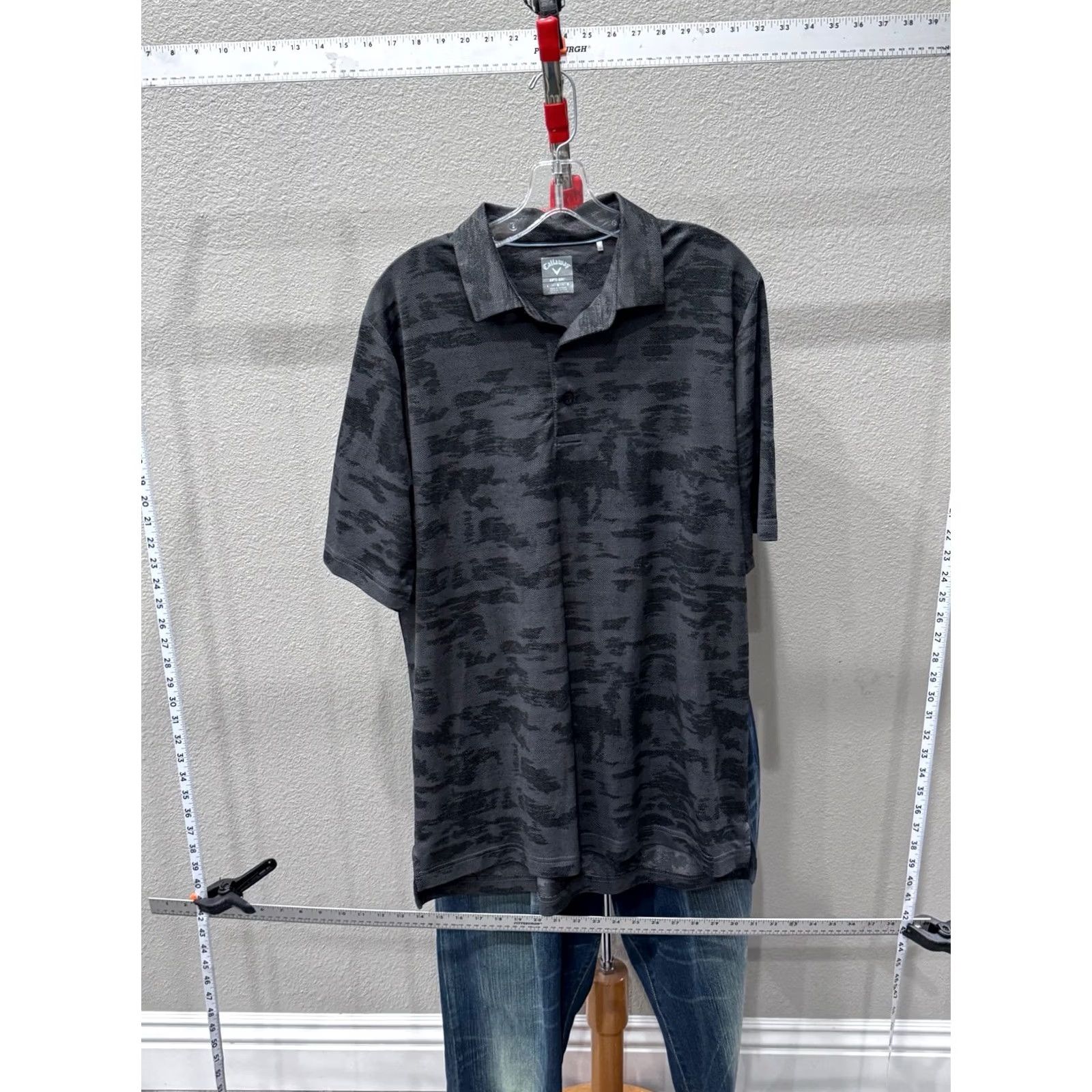 Callaway Callaway Golf POLO SHIRT Gray Camouflage Large L Mens Shirt Size US L / EU 52-54 / 3 - 2 Thumbnail