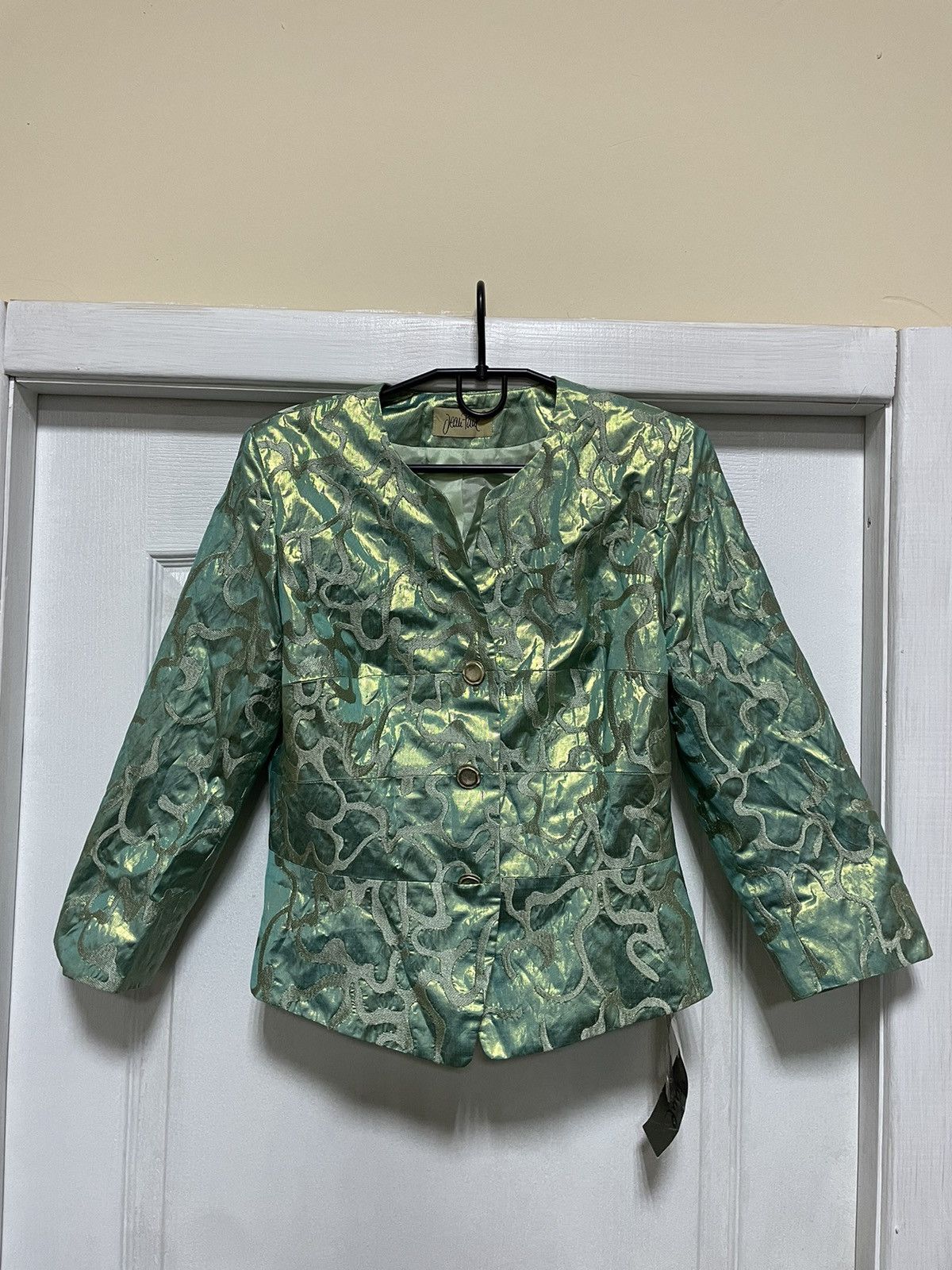 Vintage Rare 90s JEAN PAUL GAULTIER blazer suit skirt jacket bomber Size M / US 6-8 / IT 42-44 - 5 Thumbnail