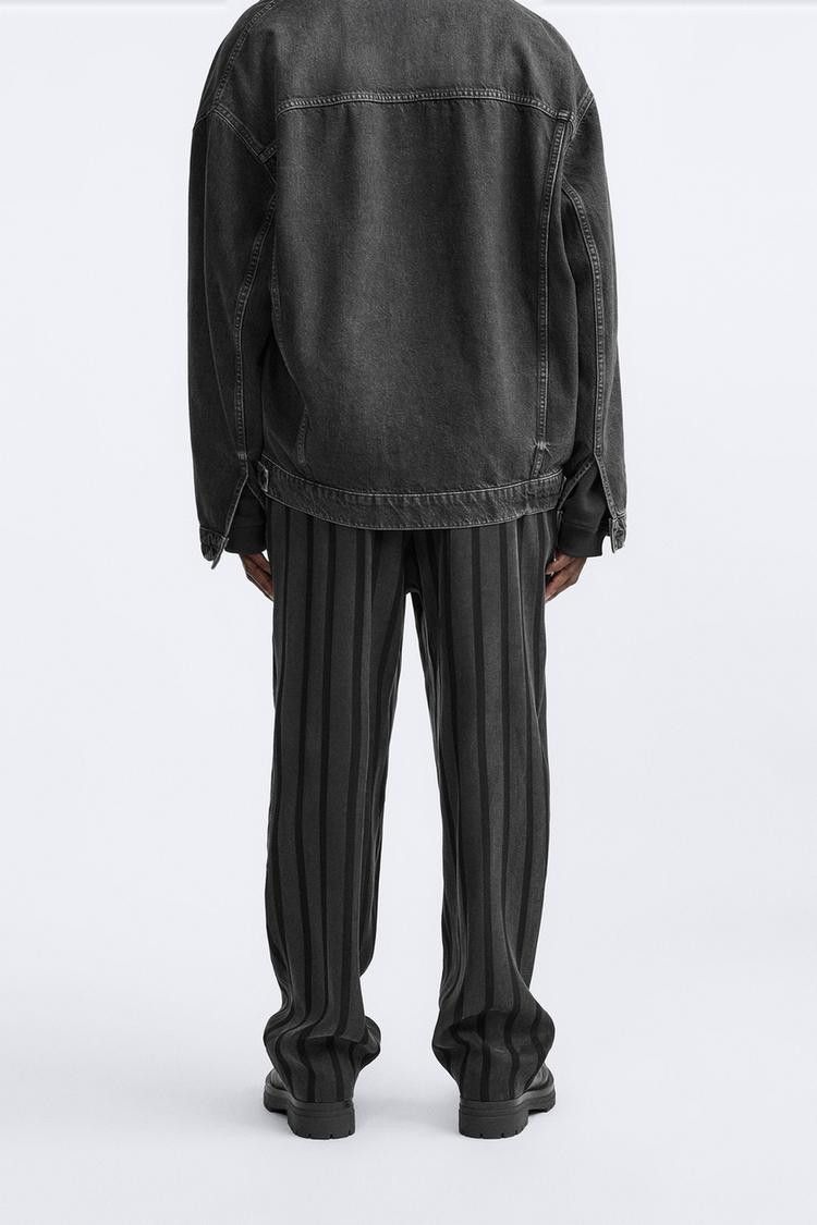 Zara Stripe pants Size US 36 / EU 52 - 2 Thumbnail