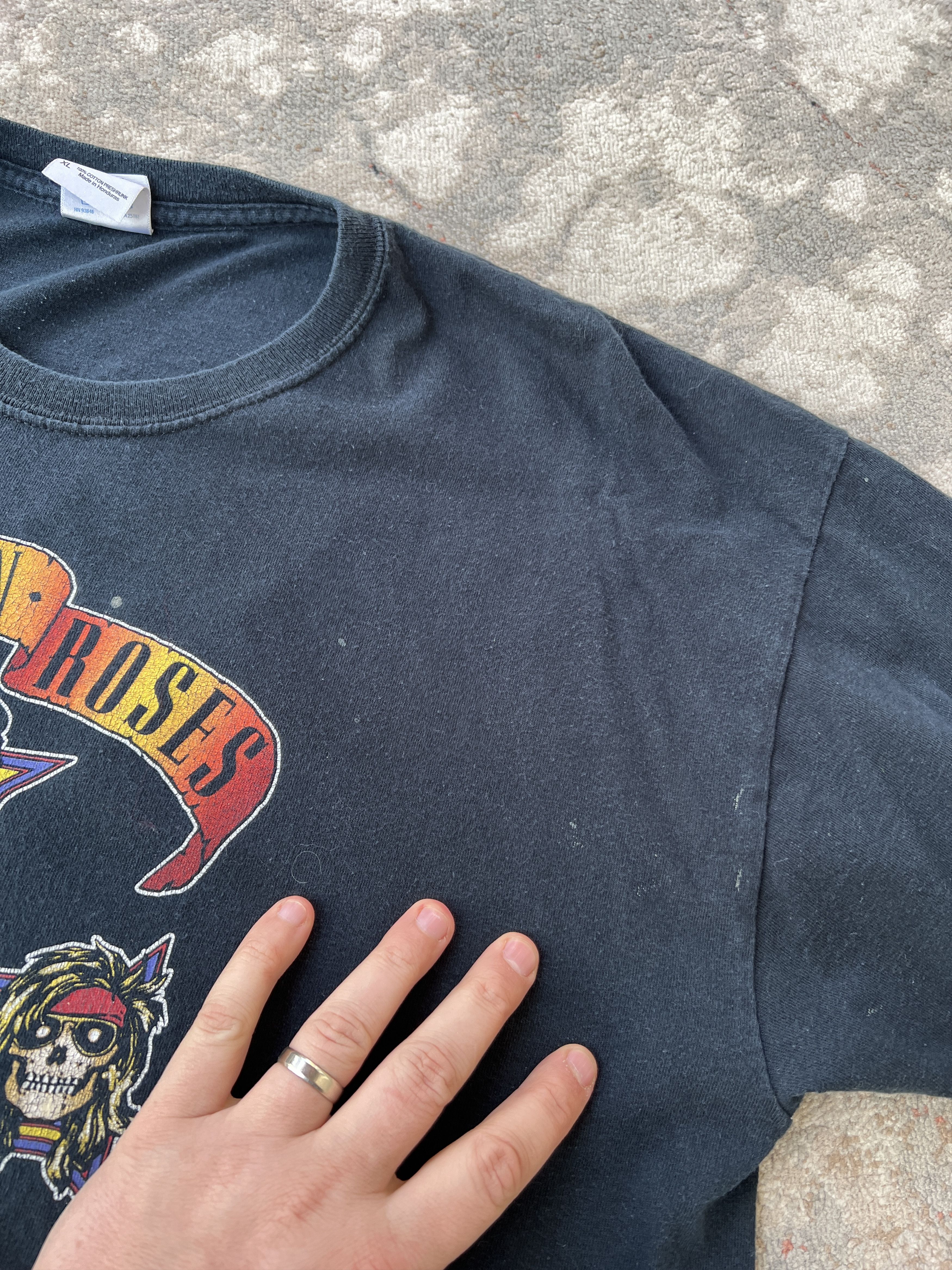 Guns N' Roses Guns N Roses Appetite For Destruction Vintage Tee Size US XL / EU 56 / 4 - 3 Thumbnail