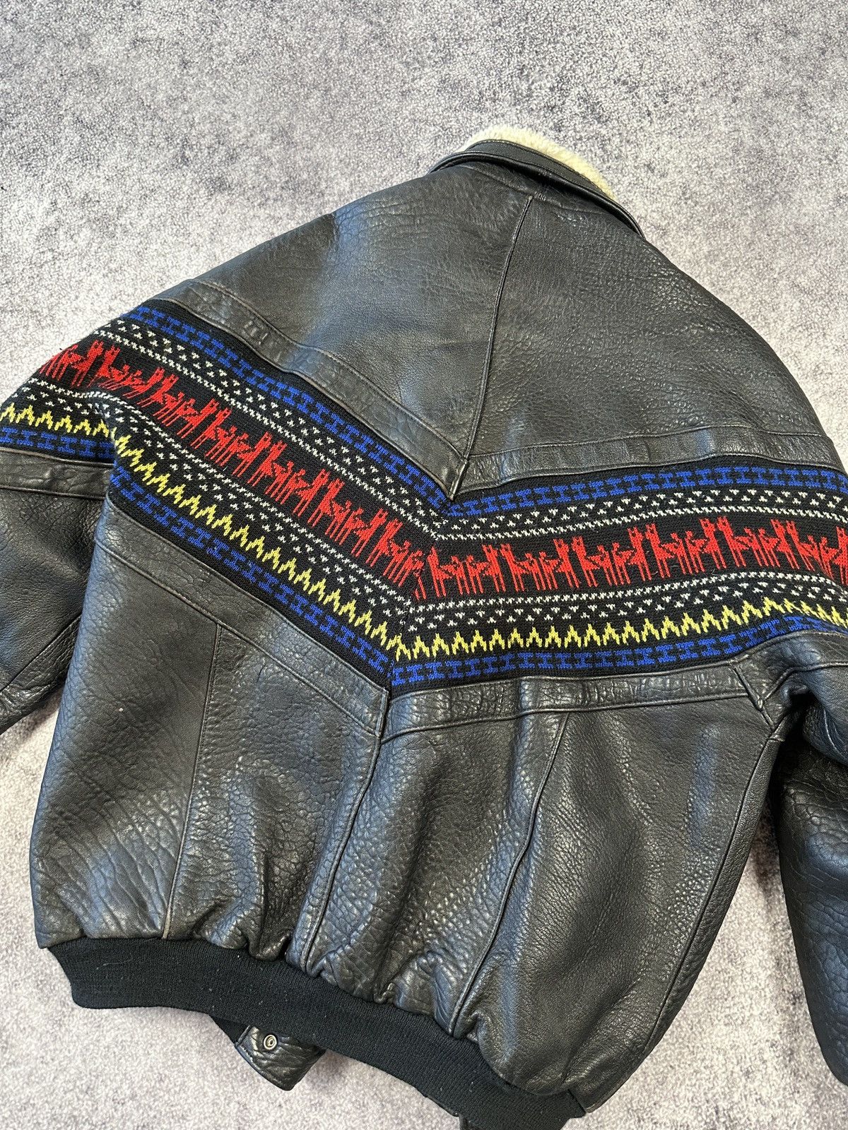 Vintage Y2K Vintage Leather Jacket Streetwear Rare Casual Black USA Size US M / EU 48-50 / 2 - 6 Thumbnail