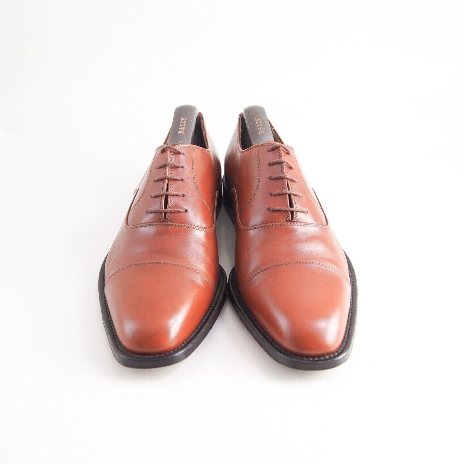 Ermenegildo Zegna Zegna Cap Toe Oxfords Saddle Brown Leather EU 42.5 US 9.5 Size US 9.5 / EU 42-43 - 2 Thumbnail