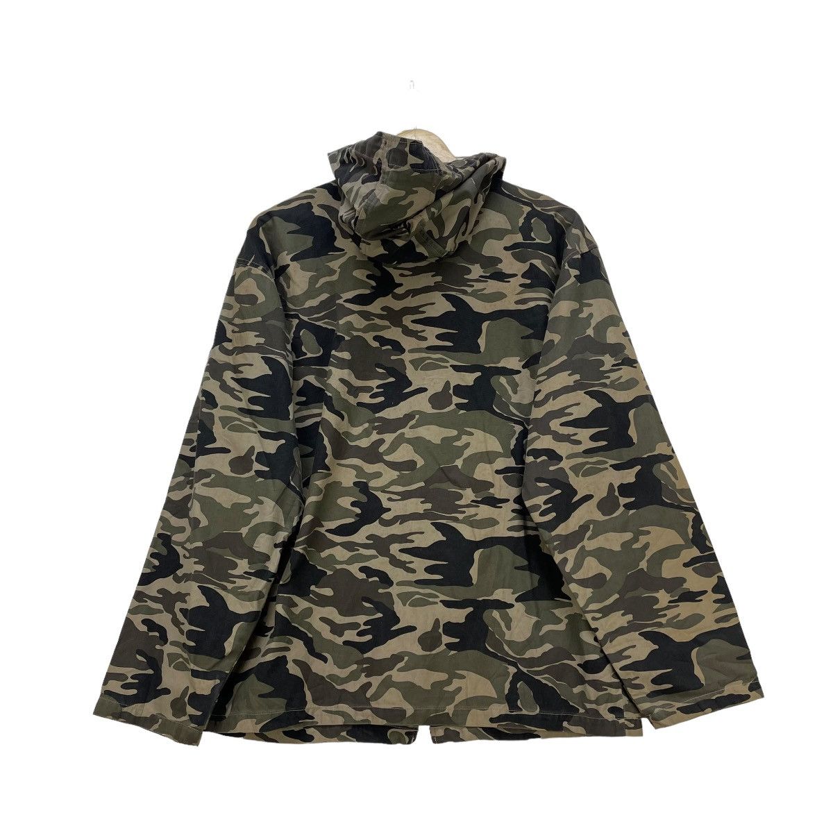 Mossy Oaks × NFL Japanese Brand RedSkin Camo Hooded Army Jacket Size US M / EU 48-50 / 2 - 2 Thumbnail