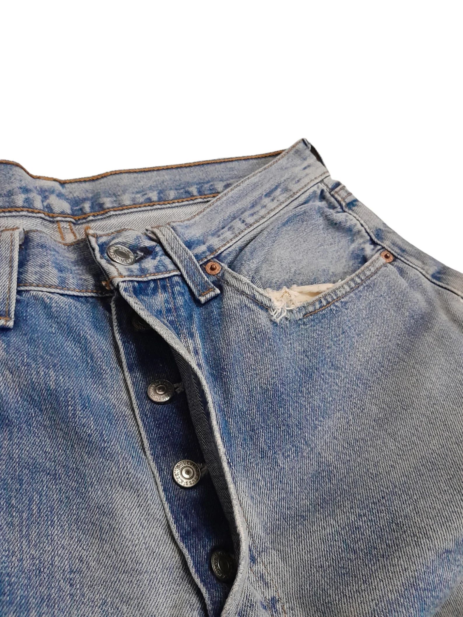 Levi's 90s 501 Big E Selvedge USA Anniversary Denim (E902) W30 Size US 30 / EU 46 - 7 Thumbnail