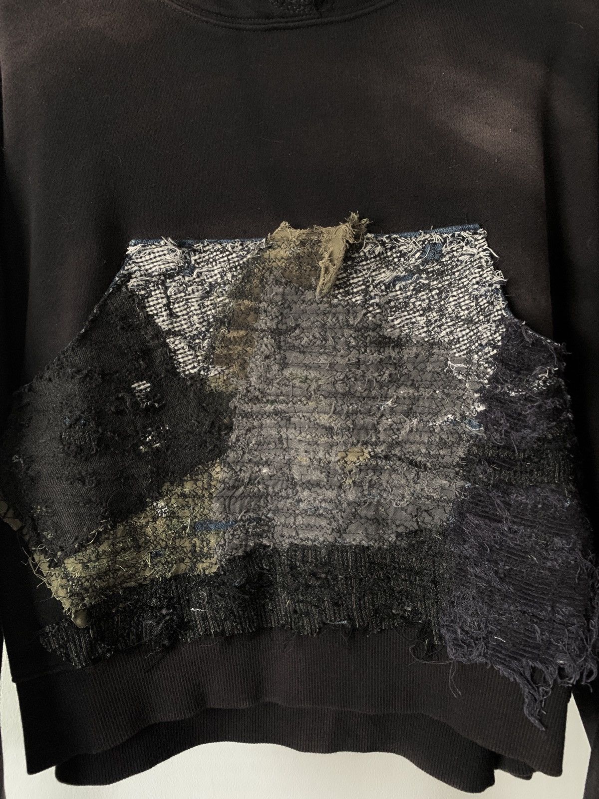 Vintage Faded Vintage Patchwork Hoodie Distressed Kapital Vibes Size US L / EU 52-54 / 3 - 4 Thumbnail