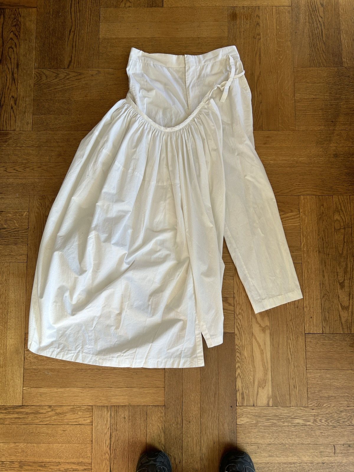 Comme des Garcons Runway SS02 Gathered Skirt Pants Size US 29 - 1 Thumbnail