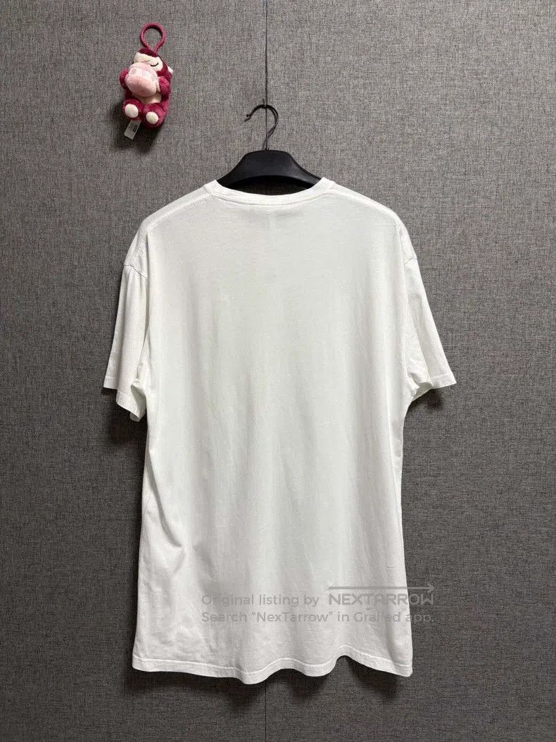 Balenciaga Balenciaga Logo Printed White Round Neck T-Shirt Size US XS / EU 42 / 0 - 2 Thumbnail