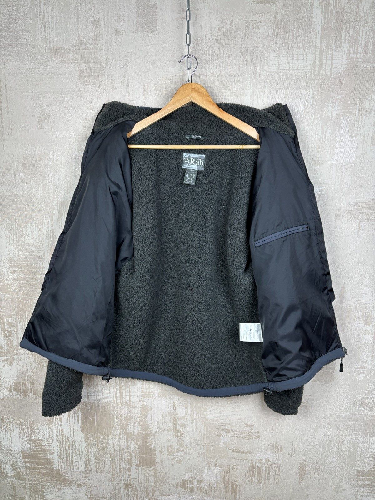 Rab Mint! RAB Double Pile Jacket QFC-20 Fleece Size L Gray Size US L / EU 52-54 / 3 - 13 Thumbnail