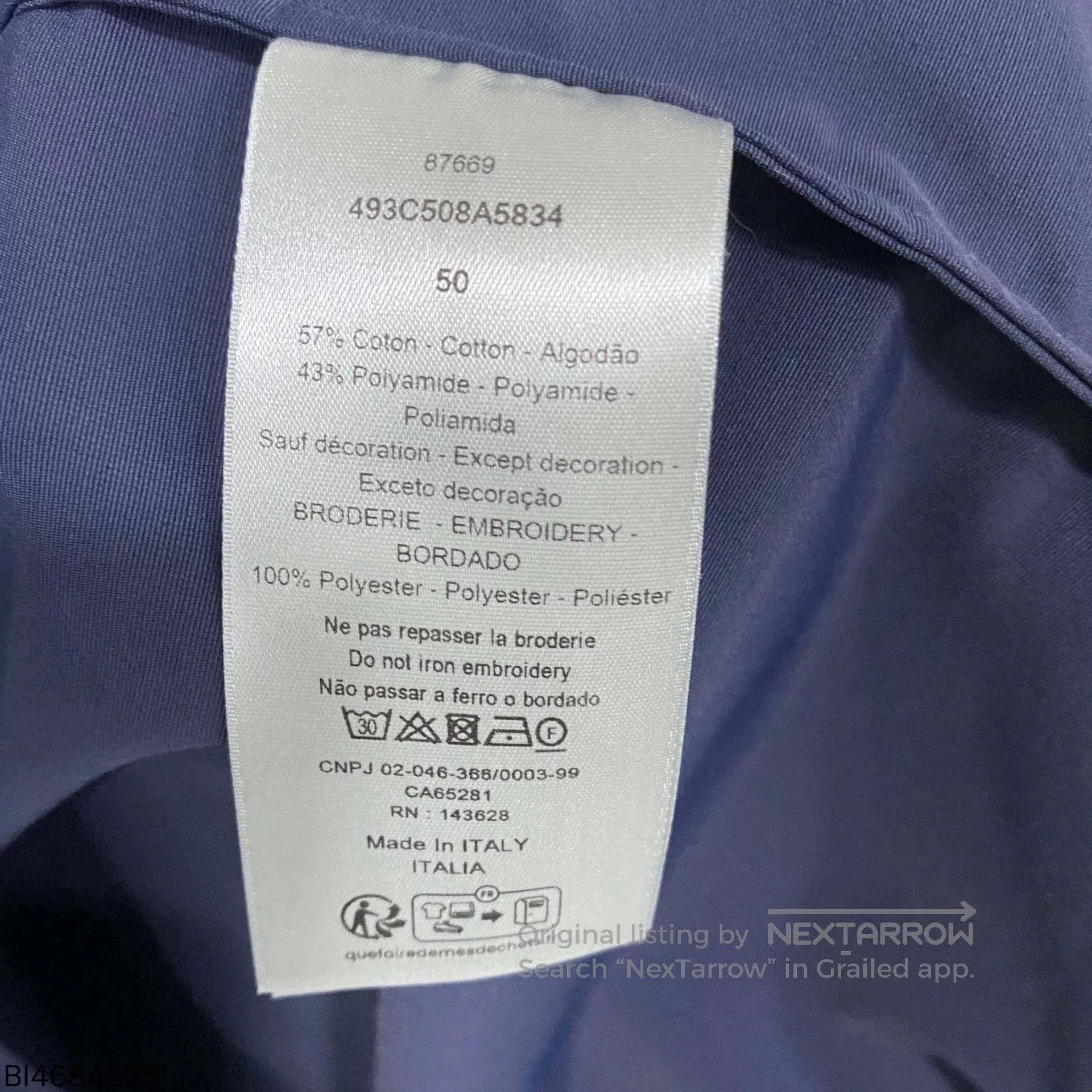 Dior Dior Zipper Chest Bag Shirt Jacket. Size US M / EU 48-50 / 2 - 5 Thumbnail