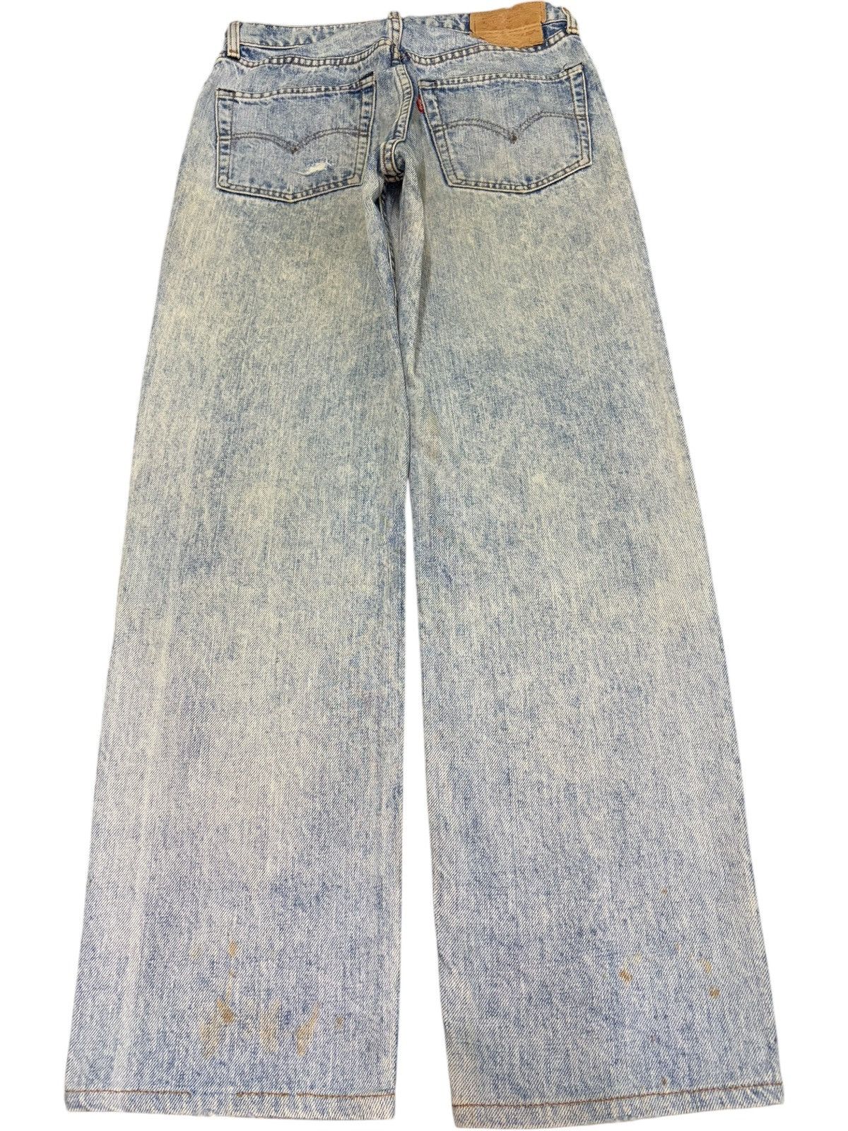 Levi's Vintage 90s Levis 503 Faded Wash Distressed Jeans Size US 27 - 2 Thumbnail