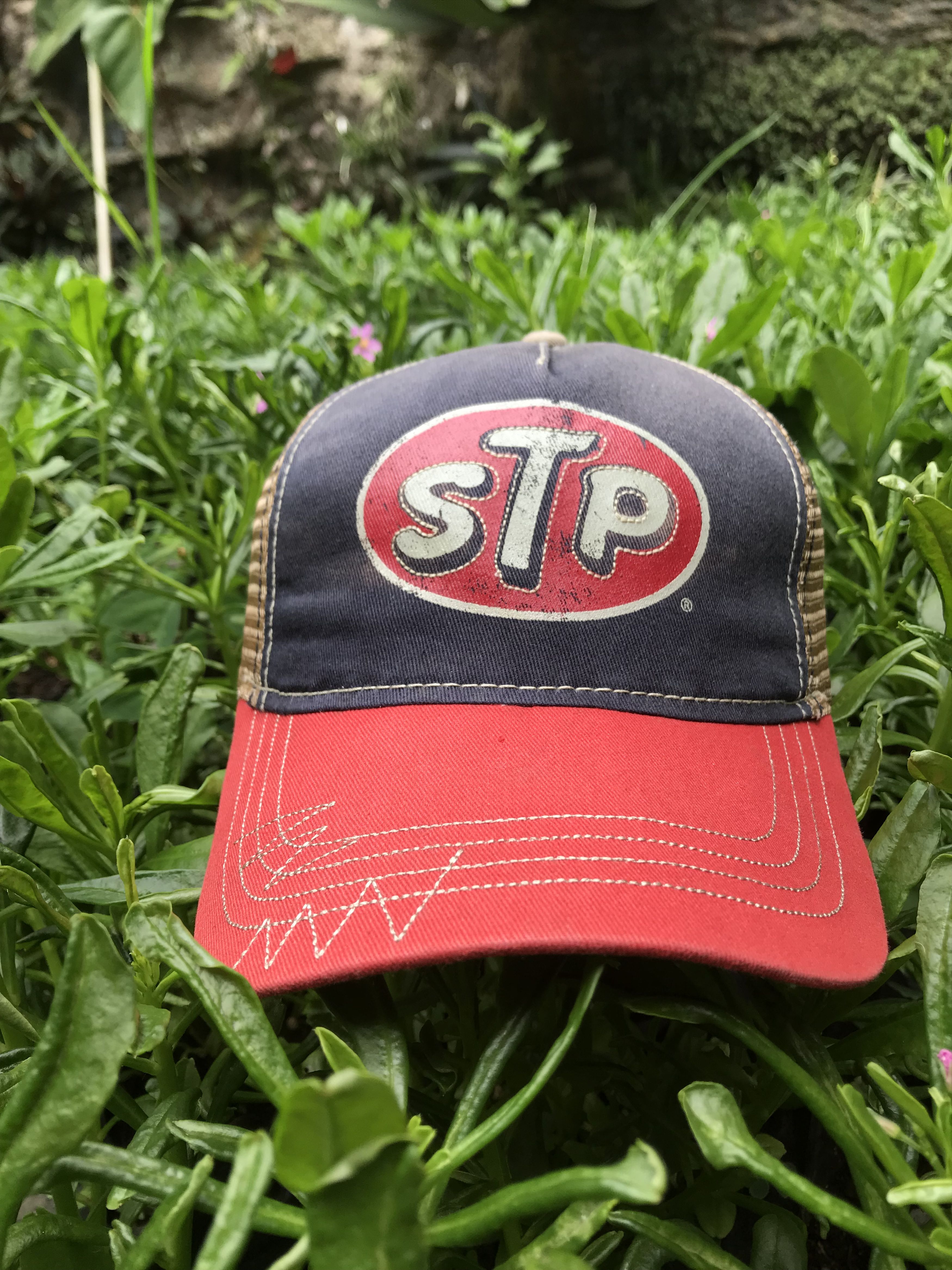 Vintage STP Logo Hat Trucker H3 Sportgear Size ONE SIZE - 1 Thumbnail