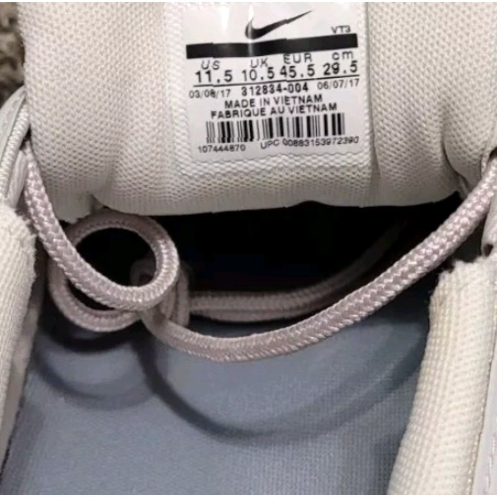 Nike Nike Air Max 97 Premium Light Pumice 2017 11.5 New No Box Men Sneakers Gray Size US 12 / EU 45 - 5 Thumbnail