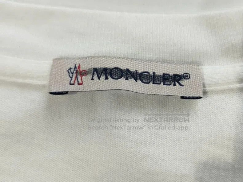Moncler Moncler Women's Short Sleeve T. Size US XL / EU 56 / 4 - 4 Thumbnail