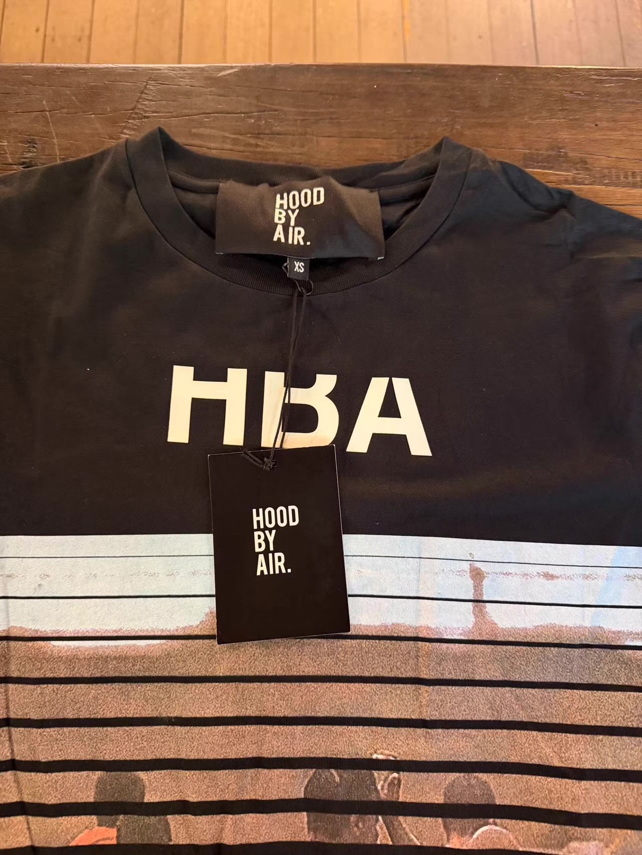 Hood By Air HBA HOOD BY AIR 15FW Black Prison Mask Long T-Shirt Ｑ25 Size US XS / EU 42 / 0 - 2 Thumbnail