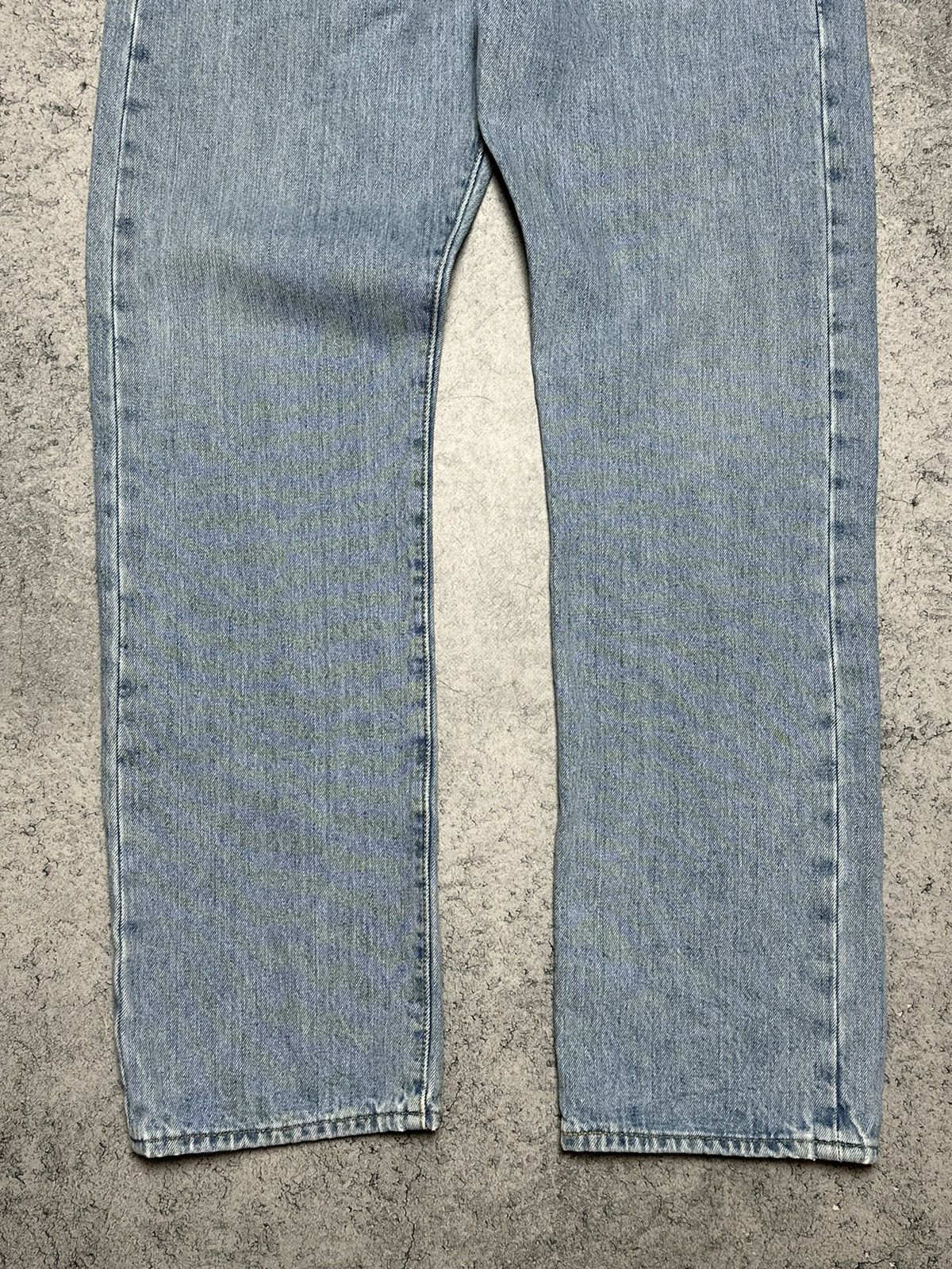 Levi's Vintage Levis 501 Baby Blue Jeans Pants 34x32 Size US 34 / EU 50 - 11 Thumbnail