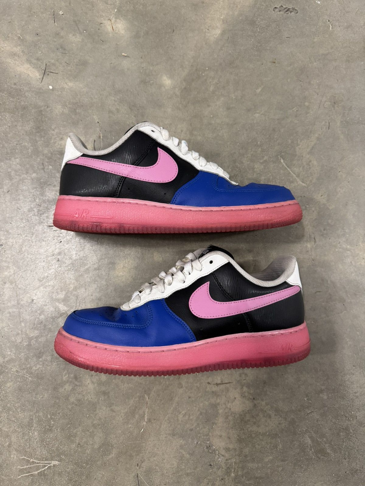 Nike Nike Air Force 1 Low NBY ID Blue Pink Size 8.5 Size US 8.5 / EU 41-42 - 2 Thumbnail