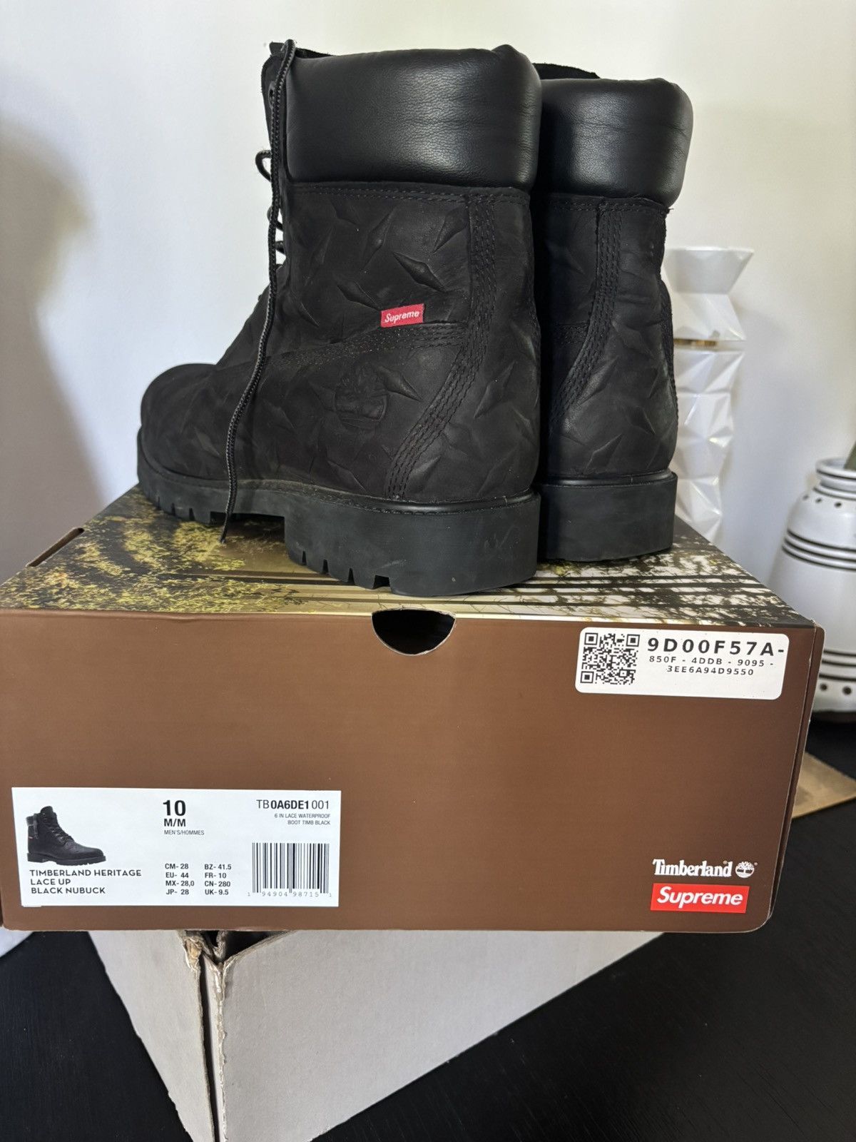 Supreme × Timberland Black Supreme x Timberland Boots Size US 10 / EU 43 - 6 Thumbnail