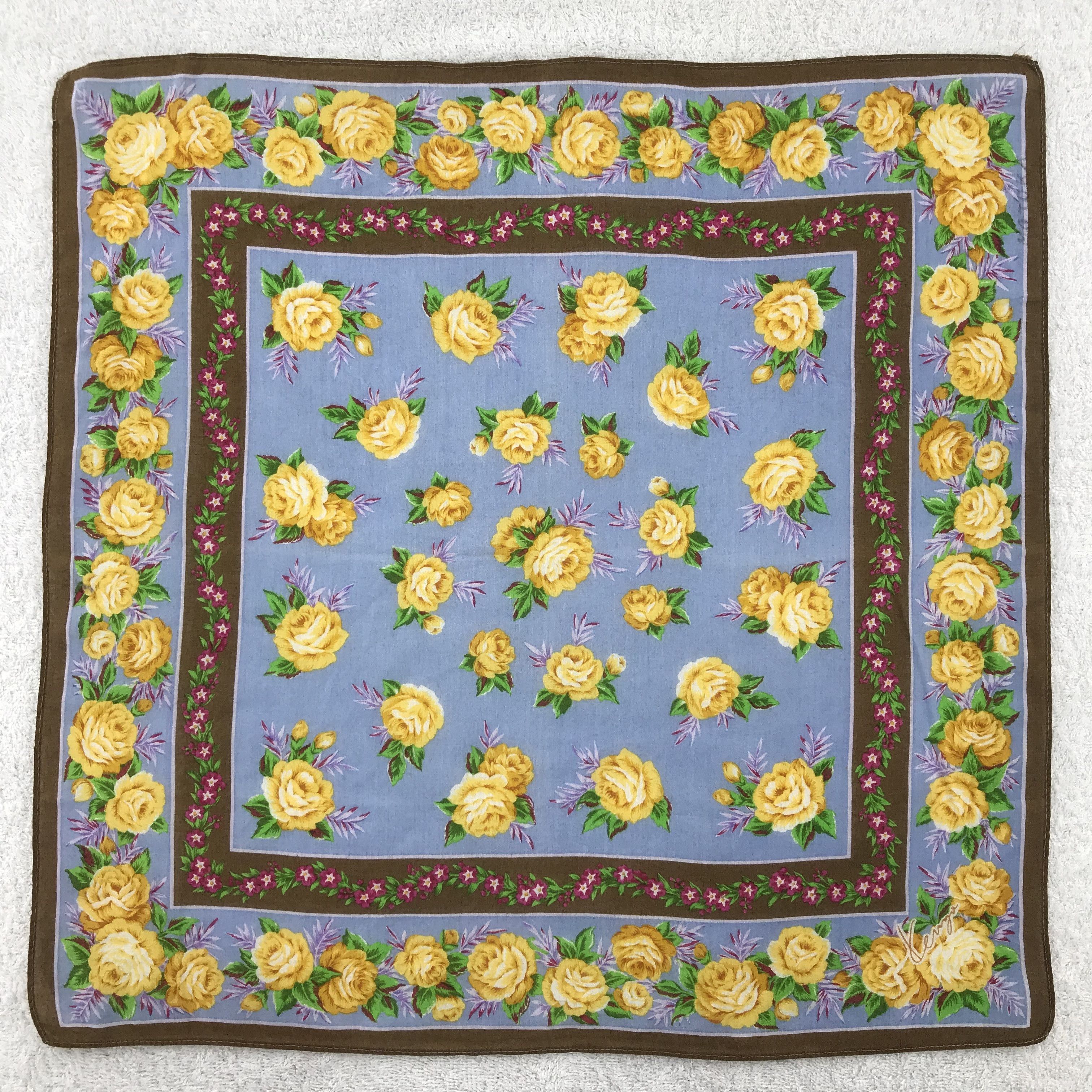 Kenzo × Vintage Kenzo Handkerchief / Neckerchief / Bandana Size ONE SIZE - 3 Thumbnail