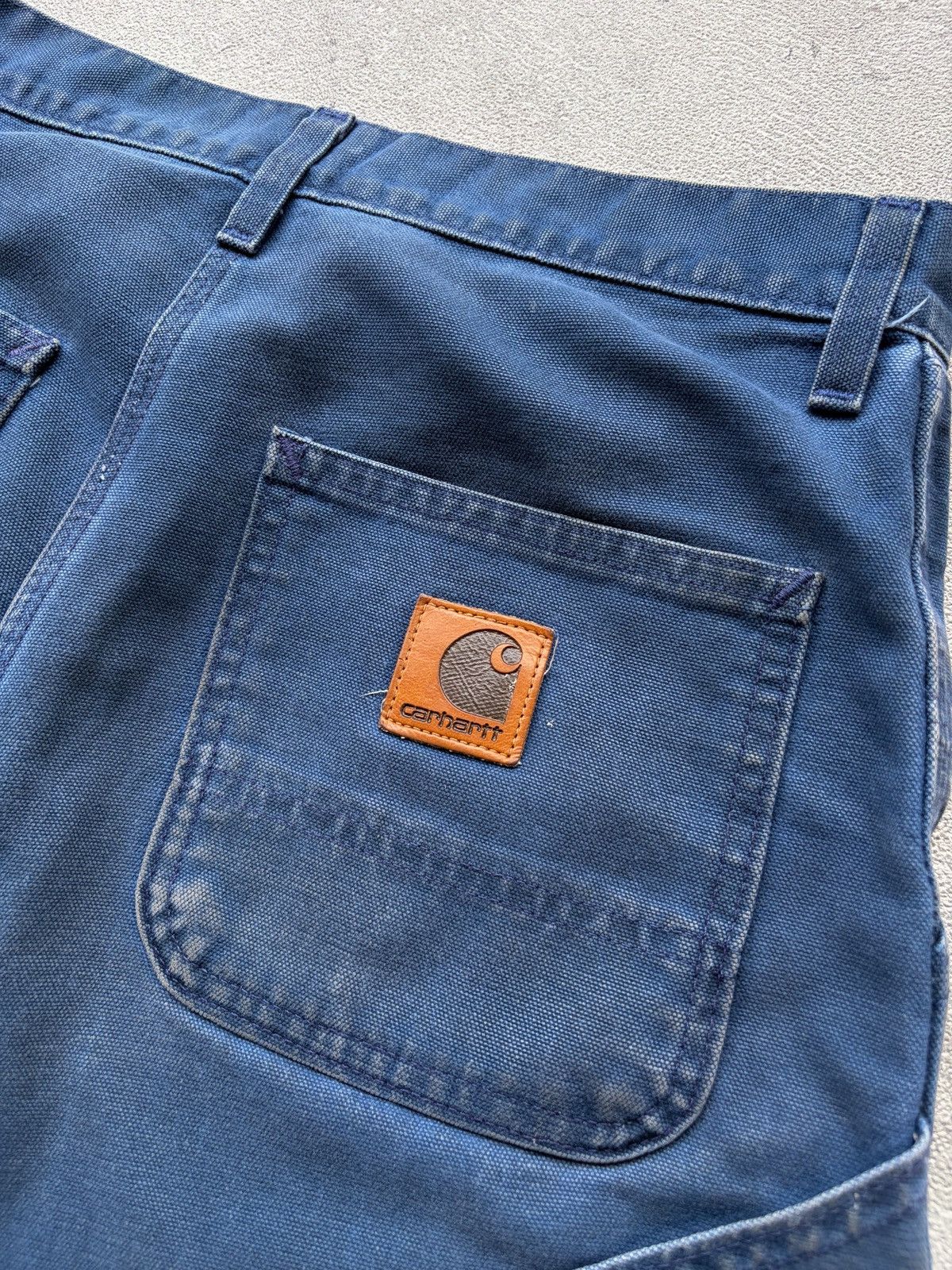 Carhartt Rarest Vintage Carhartt BLU B24 Short pants Size US 30 / EU 46 - 4 Thumbnail