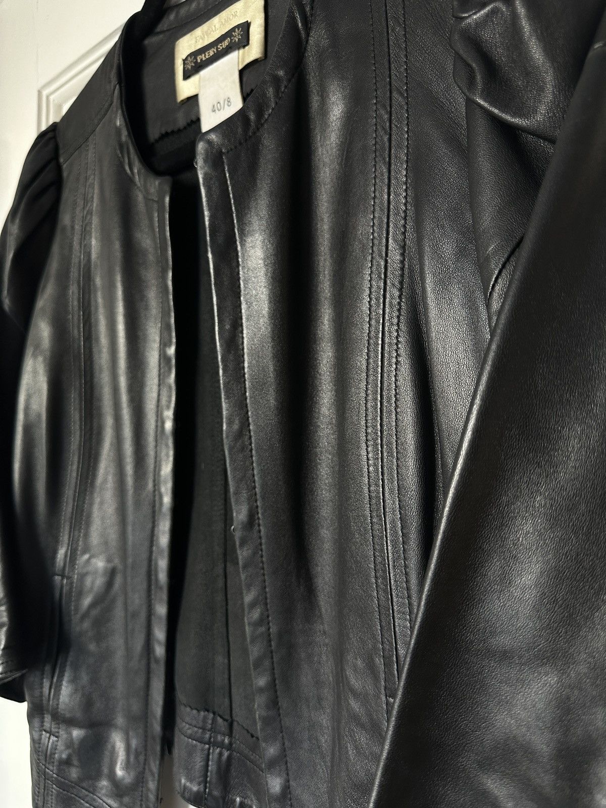 plein sud Vintage Plein Sud - Leather Jacket Size M / US 6-8 / IT 42-44 - 5 Thumbnail