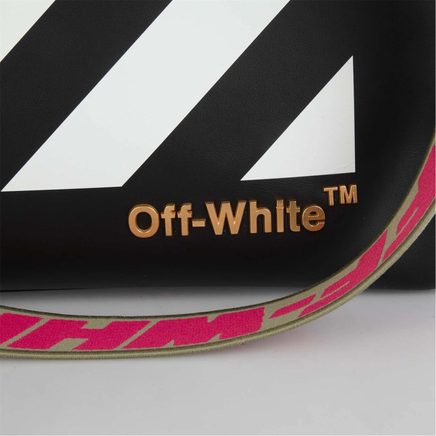 Off-White o1g2r1mq0225 Size: OS / Diagonal Hybrid Shop Bag Size ONE SIZE - 4 Thumbnail
