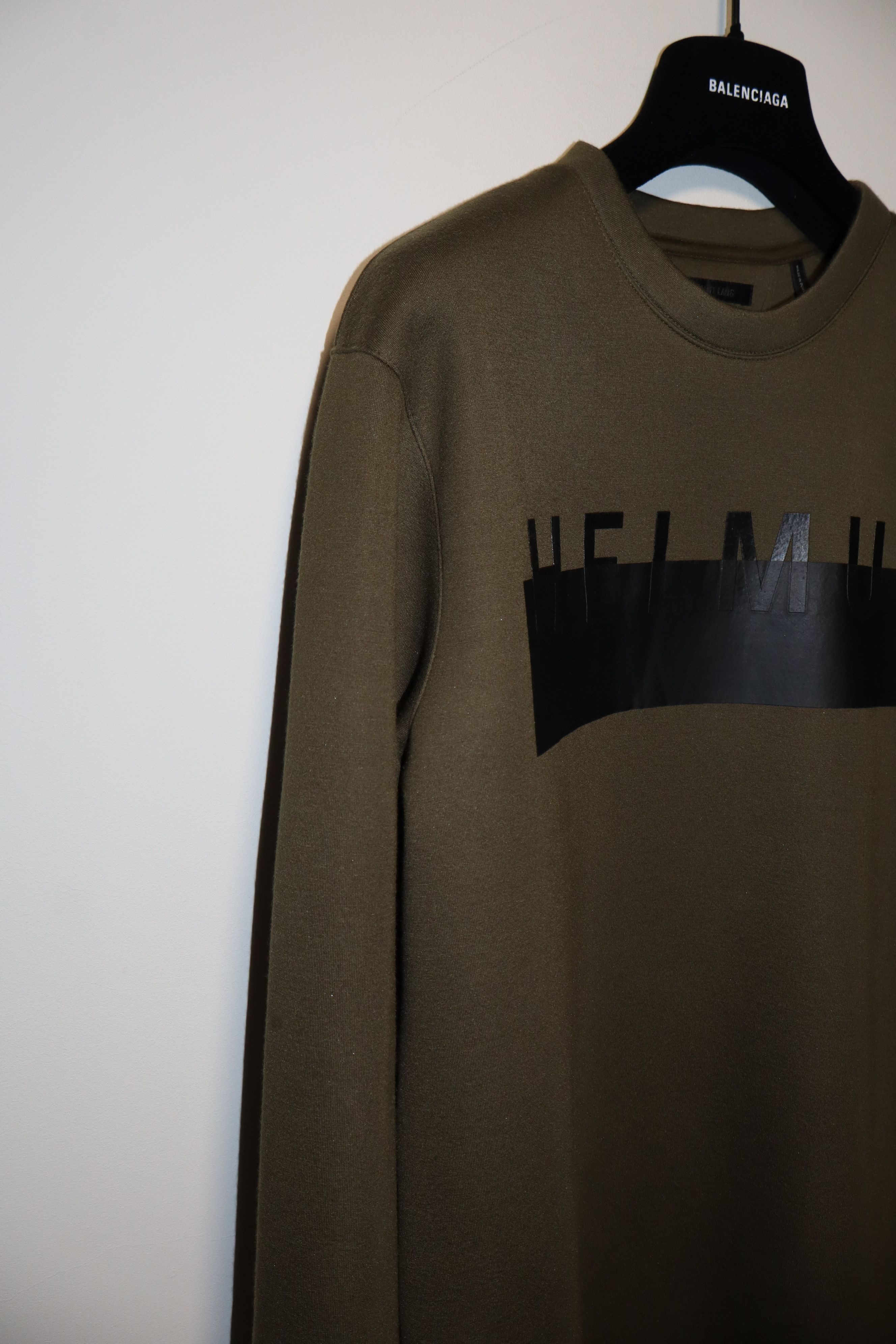 Helmut Lang Oversized neoprene sweatshirt Size US XS / EU 42 / 0 - 6 Thumbnail