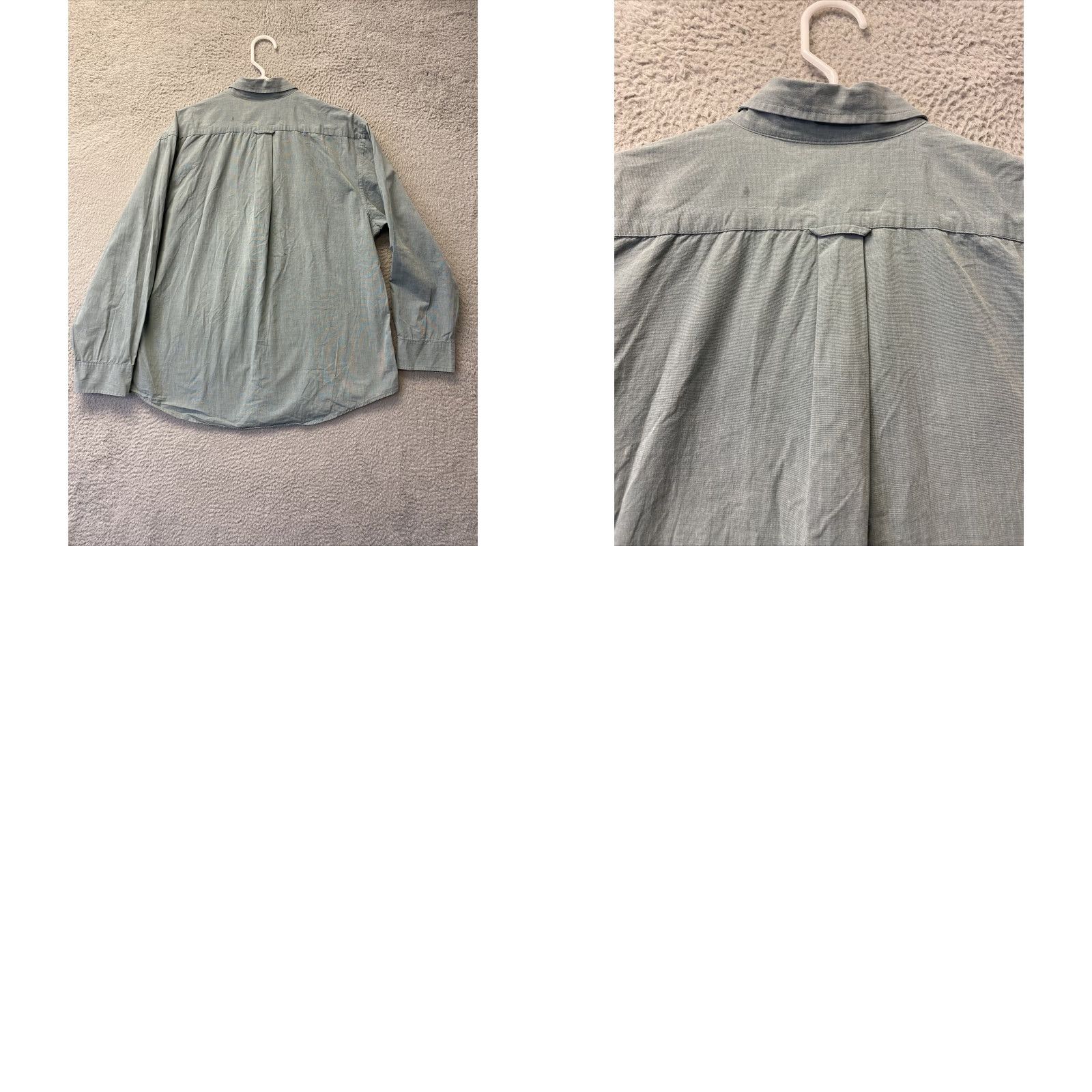 Izod IZOD Dress Shirt Men XL Green / 97-59 Regular Button-Down Collar Shirt Size 46R - 8 Thumbnail