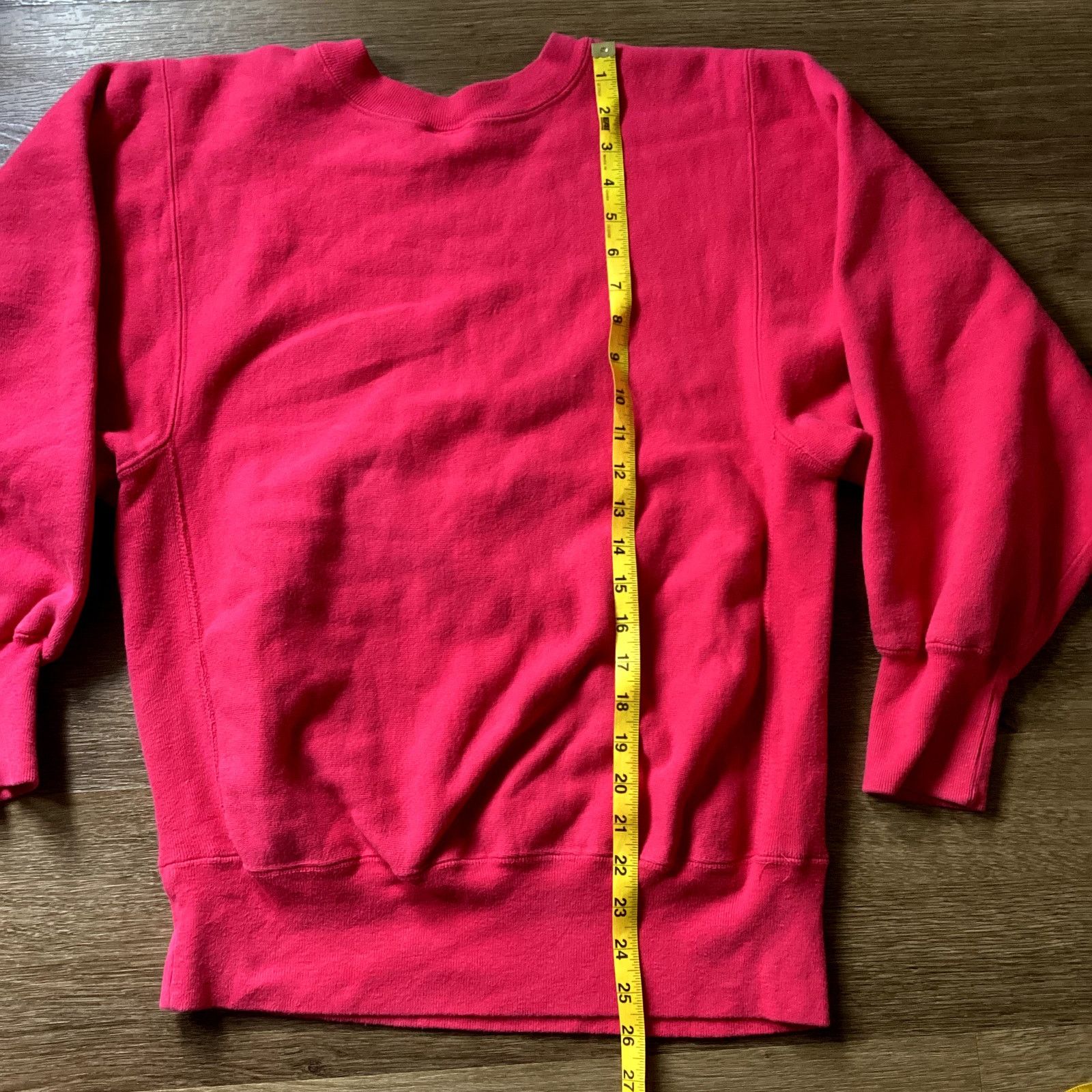 Champion Hot Pink Champion Women's 90's Sweatshirt- Medium Size M / US 6-8 / IT 42-44 - 3 Thumbnail