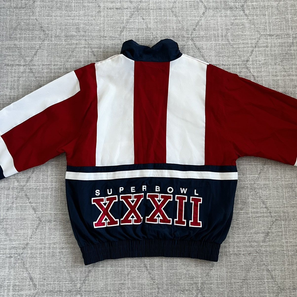 Logo Athletic Vintage 1990s Logo Athletic Football Super Bowl XXXII Jacket Size US M / EU 48-50 / 2 - 6 Thumbnail