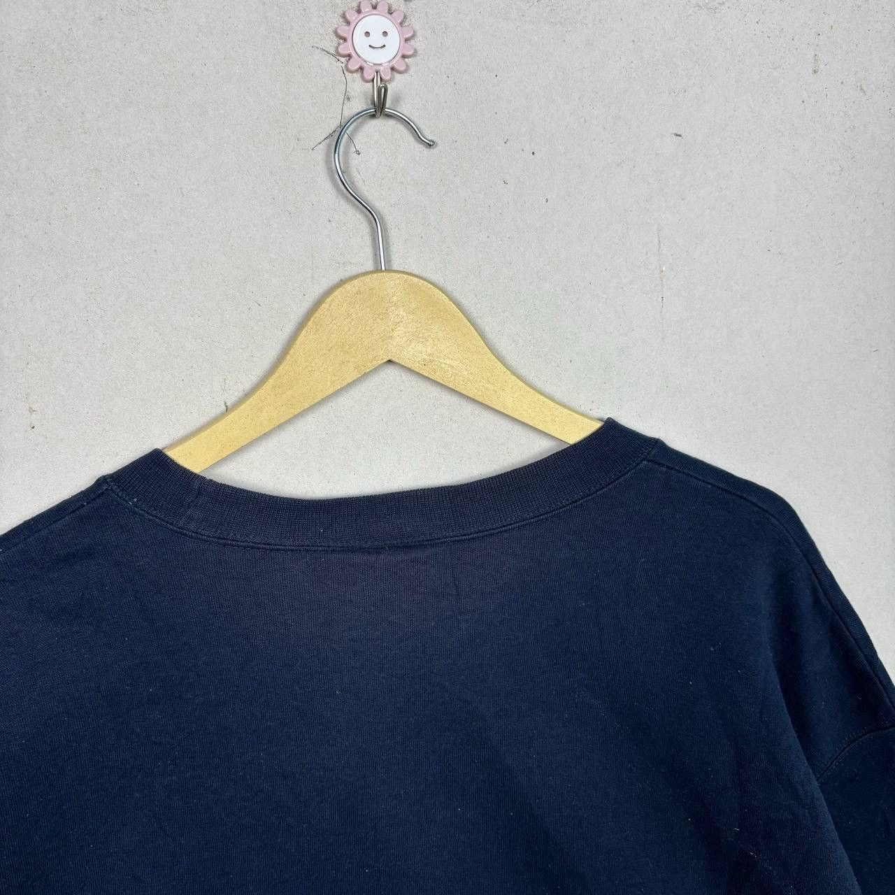 Champion Vintage 90s Champion Navy Crewneck Sweatshirt Boxy Oversized Size US XL / EU 56 / 4 - 6 Thumbnail
