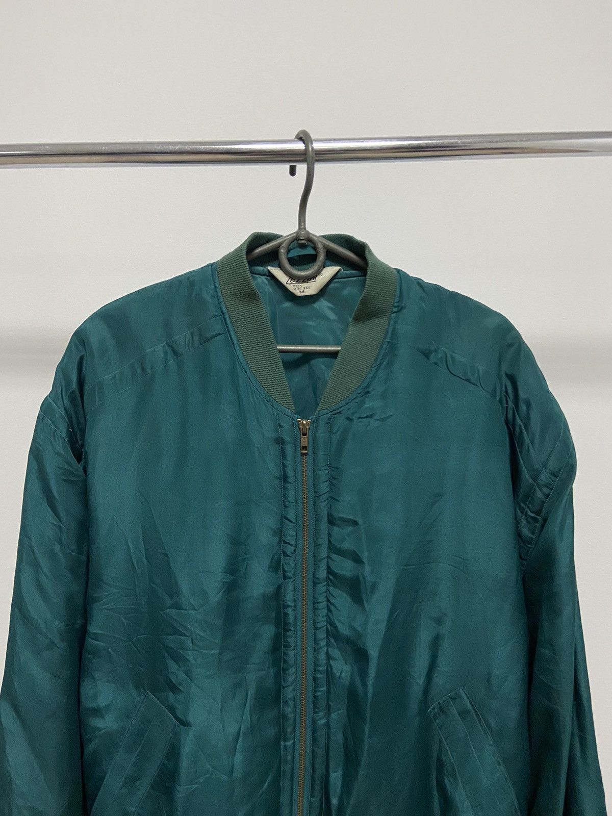 Designer Bomber Tezzini Vintage Nylon Zip Size US M / EU 48-50 / 2 - 2 Thumbnail