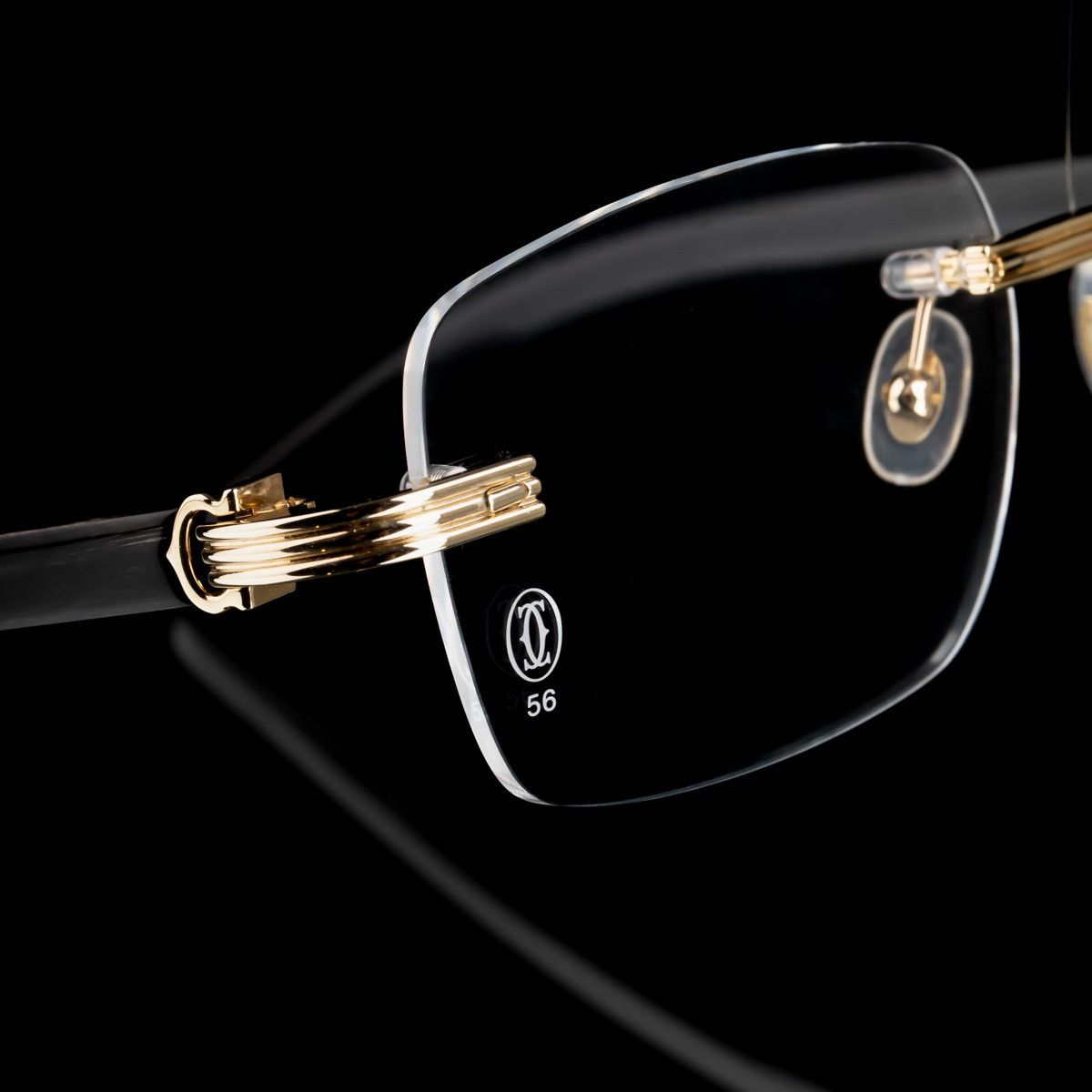 Cartier CARTIER CT0286O 001 GLASSES Size ONE SIZE - 2 Thumbnail