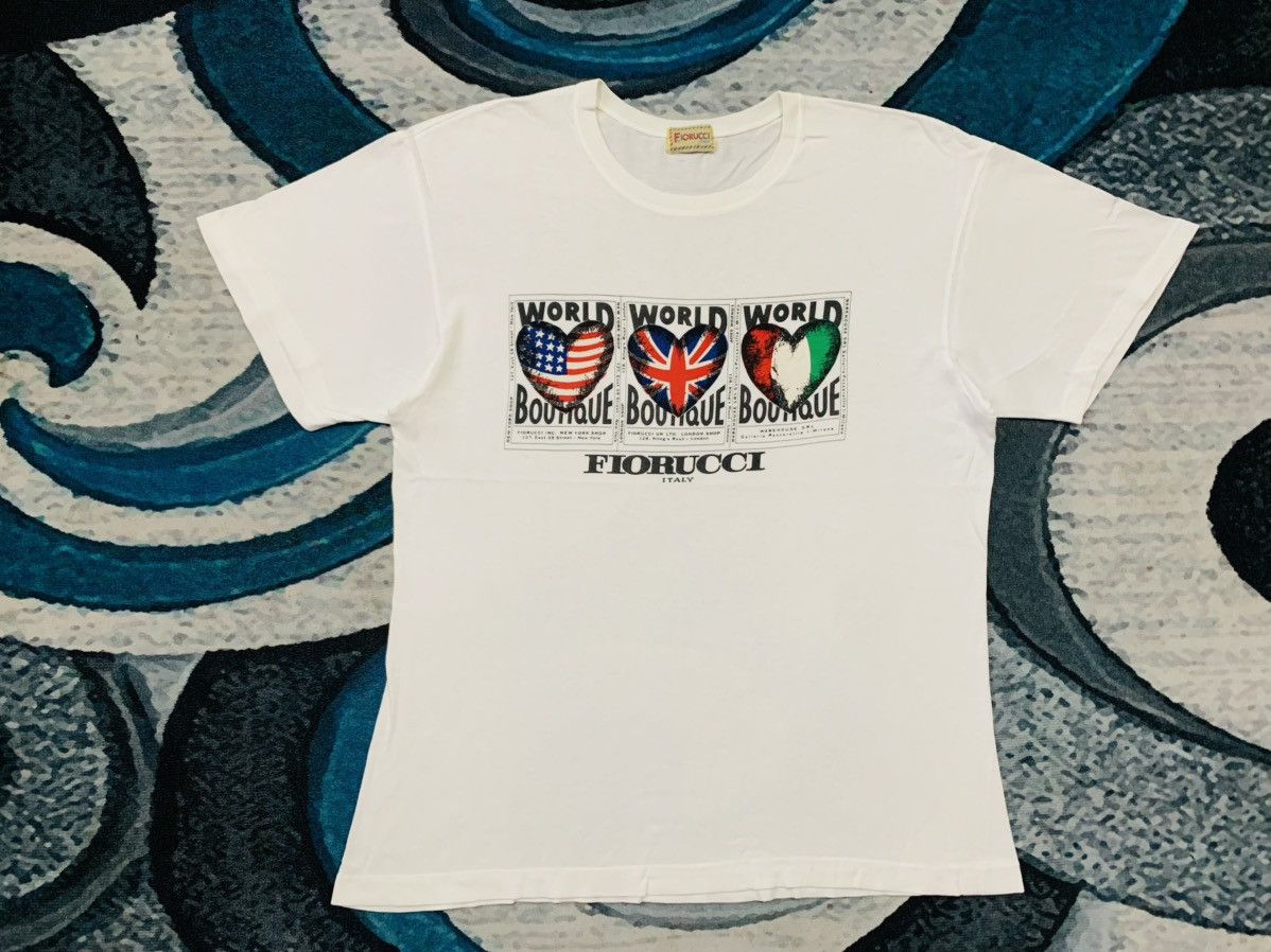 Fiorucci LAST DROP#Vintage Fiorucci Italy Single Stitch Made In Japan Size US M / EU 48-50 / 2 - 1 Thumbnail
