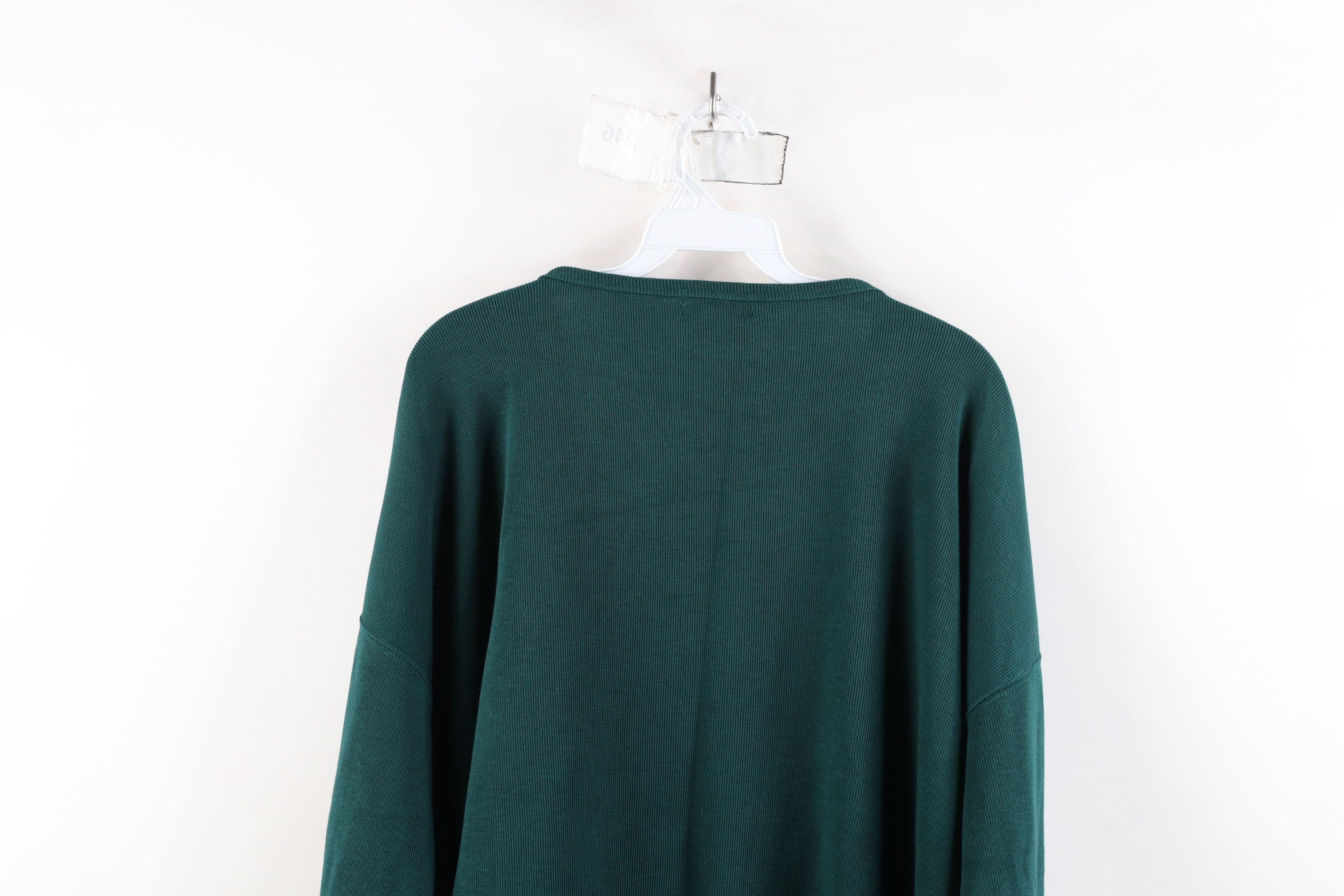 Express × Vintage Vintage 90s Express Thermal Ribbed Knit 3/4 Sleeve T-Shirt Size XL / US 12-14 / IT 48-50 - 11 Thumbnail