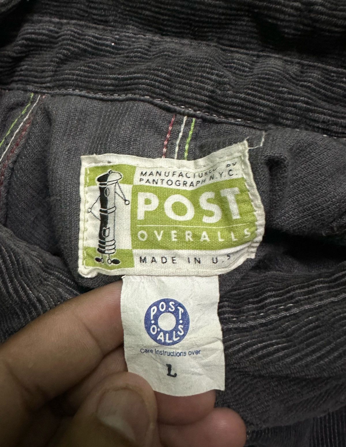 Vintage Post overalls jacket Size US L / EU 52-54 / 3 - 9 Thumbnail