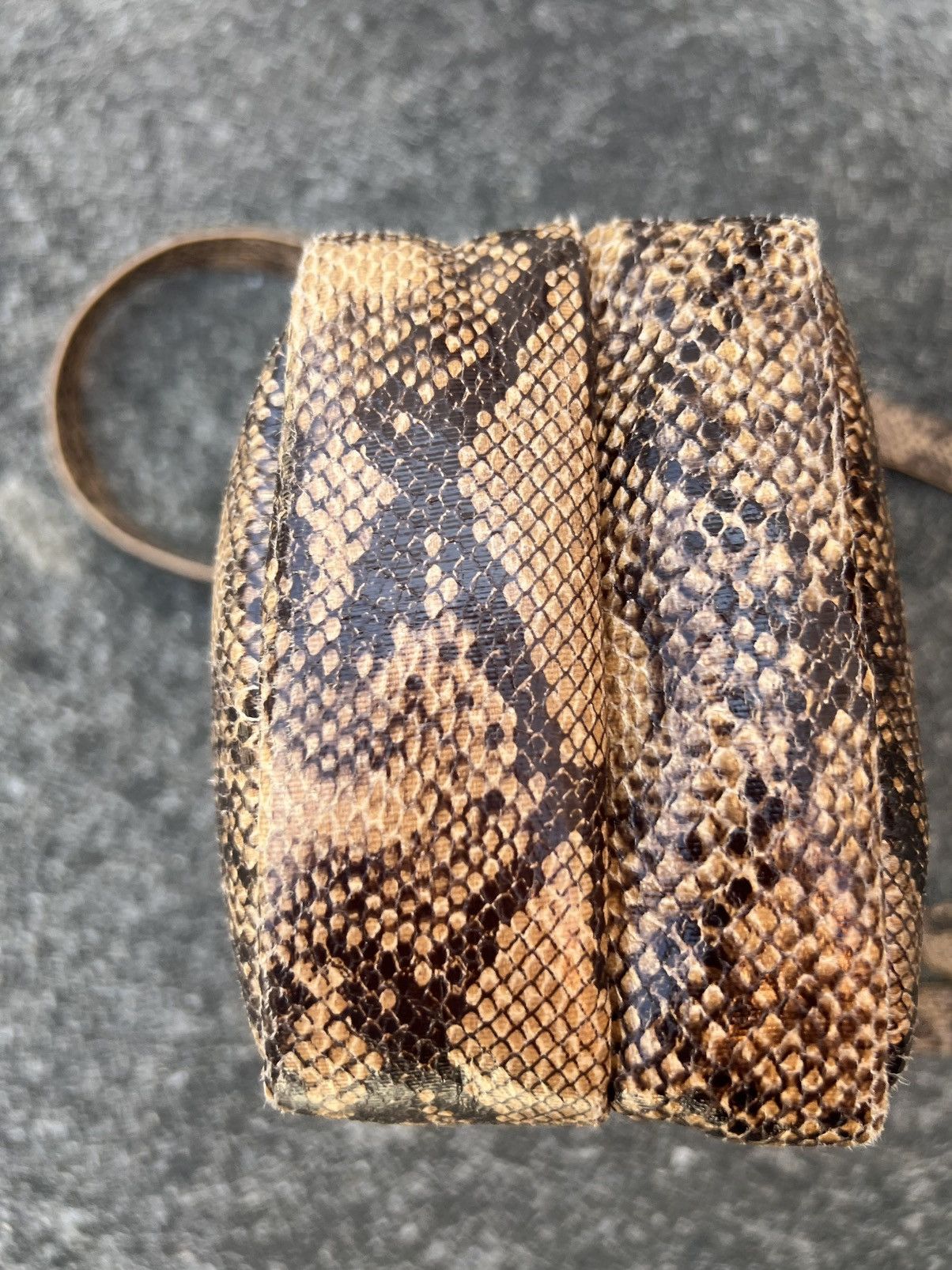 Leather Control Freak Japan Snake Skin Leather Sling Bag Size ONE SIZE - 15 Thumbnail