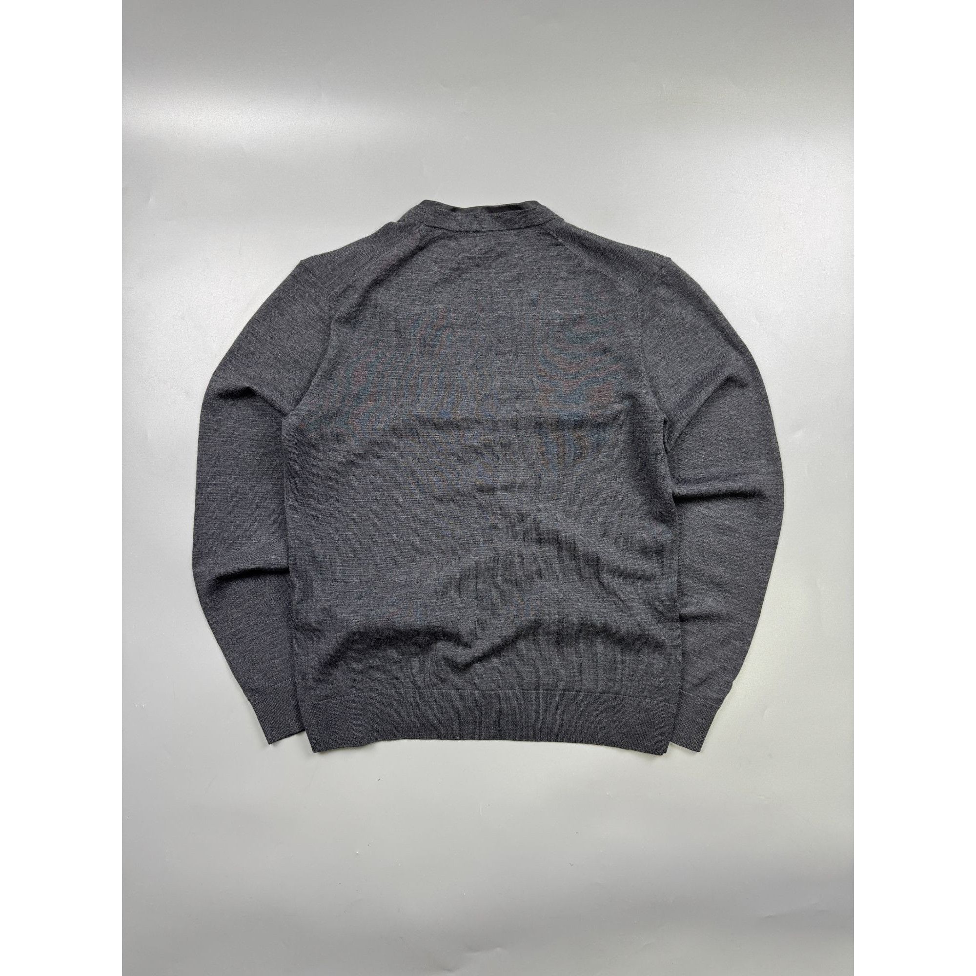 The Kooples The Kooples Wool Cardigan With Lambskin Elements Size US S / EU 44-46 / 1 - 8 Thumbnail