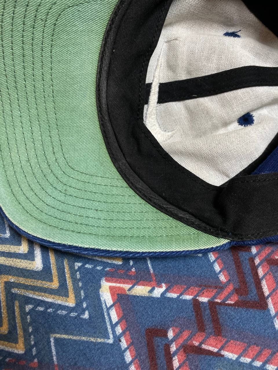 Nike Hats blue Vintage Nike streetwear big logo Cap Y2K Size ONE SIZE - 5 Thumbnail