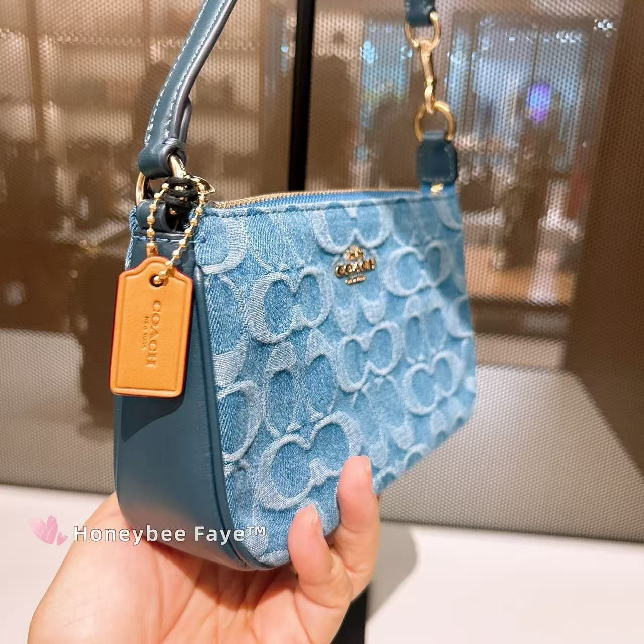 Coach Nolita 19 In Signature Denim CDE31 Size ONE SIZE - 4 Thumbnail