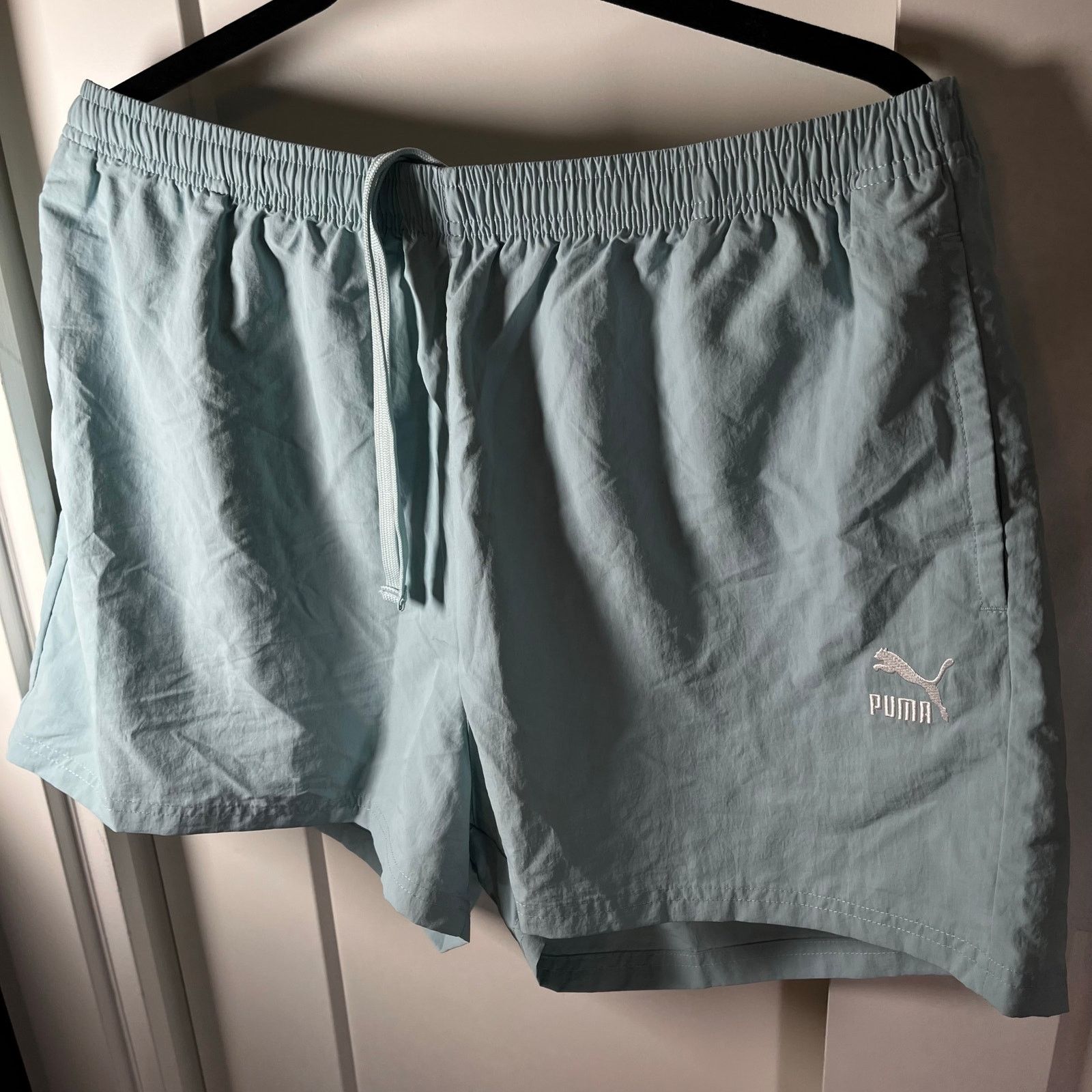 Puma •NWT• Puma lightweight Shorts • Men’s XL in Baby Blue Size US 36 / EU 52 - 2 Thumbnail