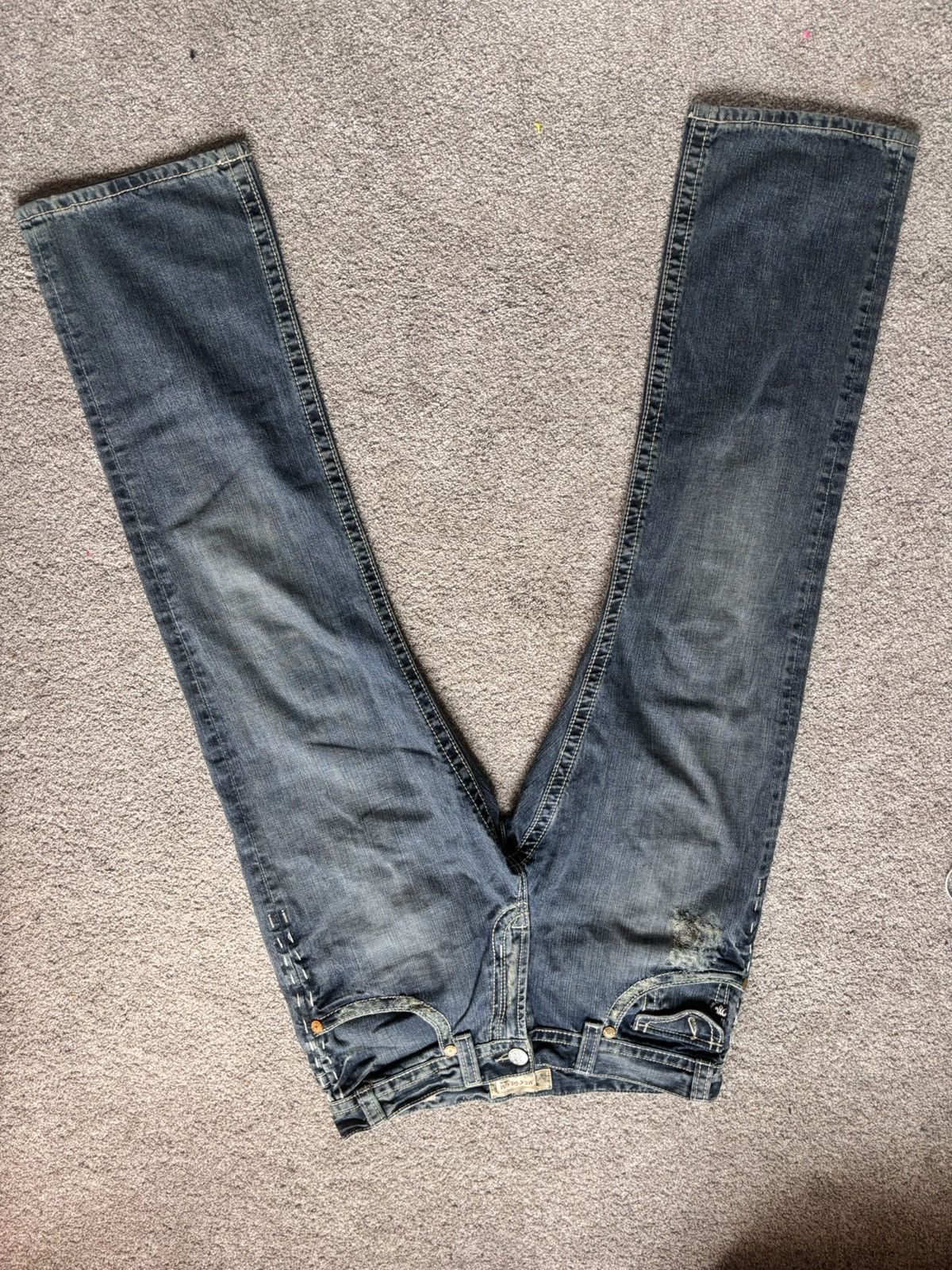 MEK MEK DISTRESSED DENIM Size US 34 / EU 50 - 2 Thumbnail