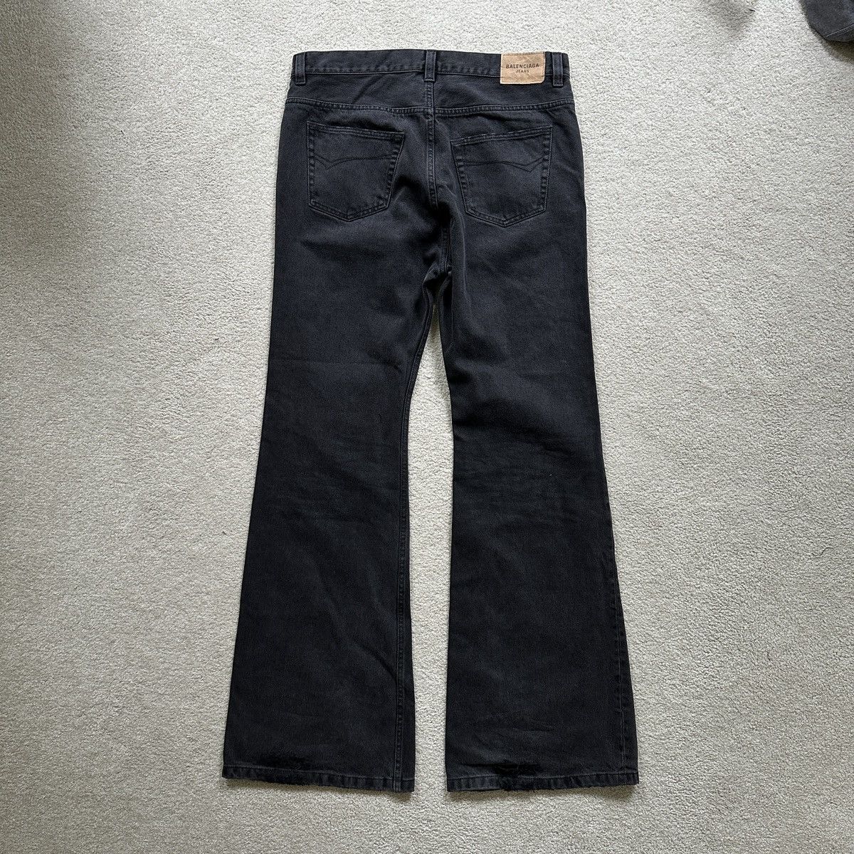 Balenciaga FW22 LOST TAPES SOFT JAPANESE FLARED DENIM Size US 32 / EU 48 - 5 Thumbnail