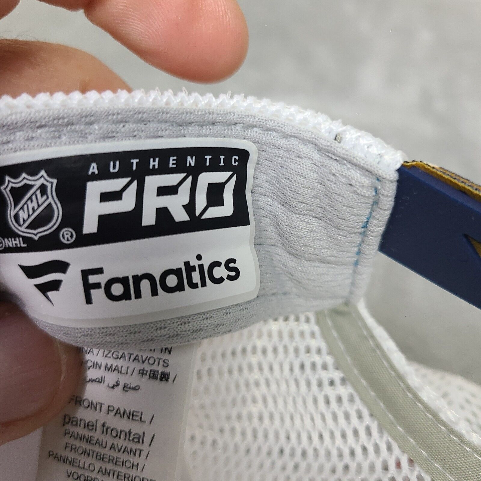 Other Nashville Predators Hat 2023-24 NHL Authentic Pro Draft Mesh Size ONE SIZE - 9 Thumbnail