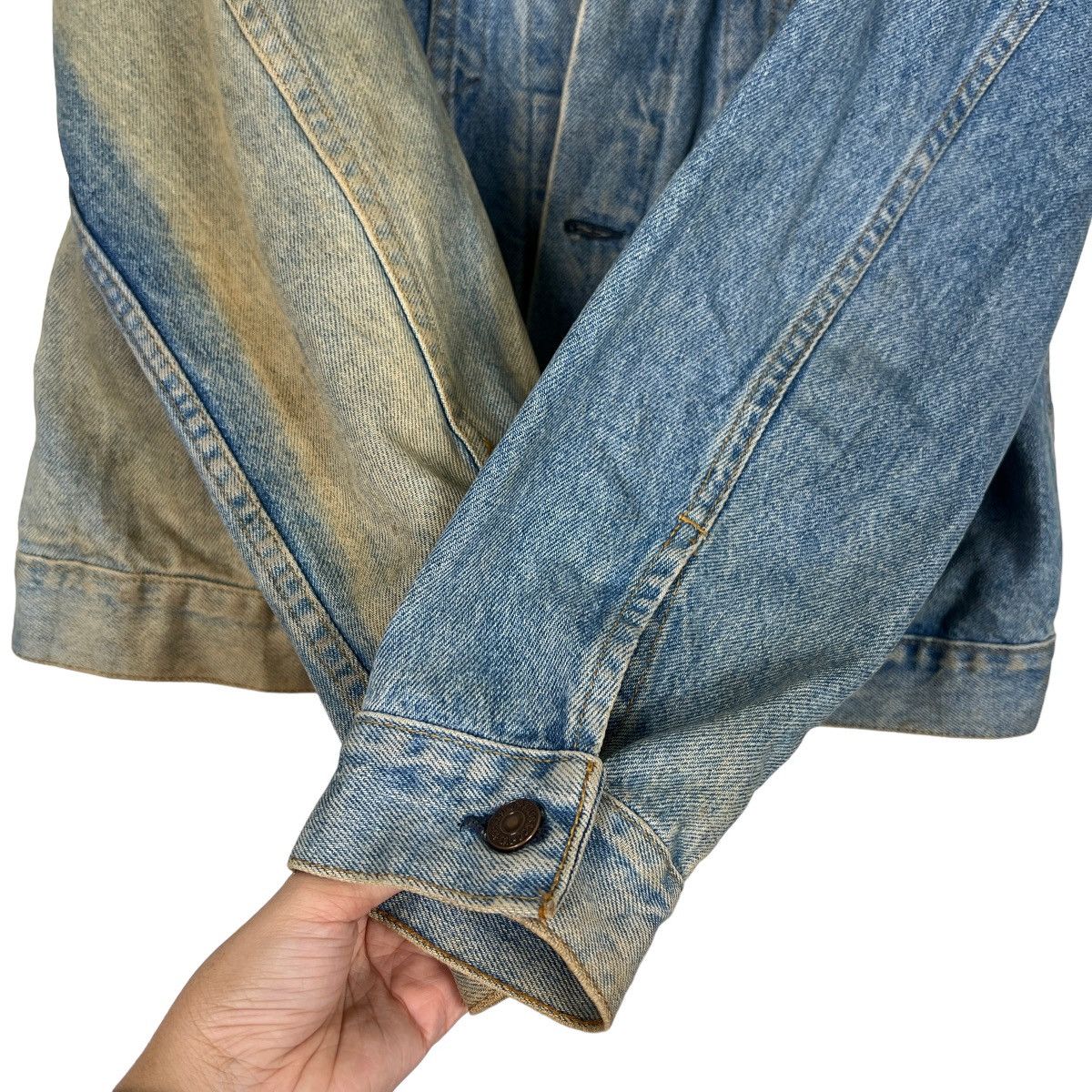 Levi's 🔥 90s VINTAGE LEVIS 70506 TRUCKER JACKET MADE IN USA Size US L / EU 52-54 / 3 - 13 Thumbnail