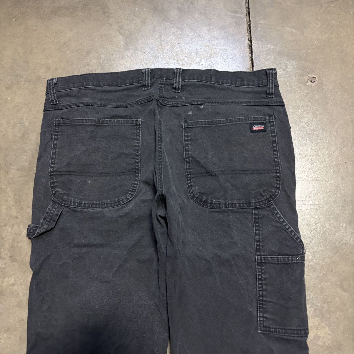 Dickies Vintage Dickies Carpenter Pants Faded Black Paint Splatter Size US 36 / EU 52 - 8 Thumbnail