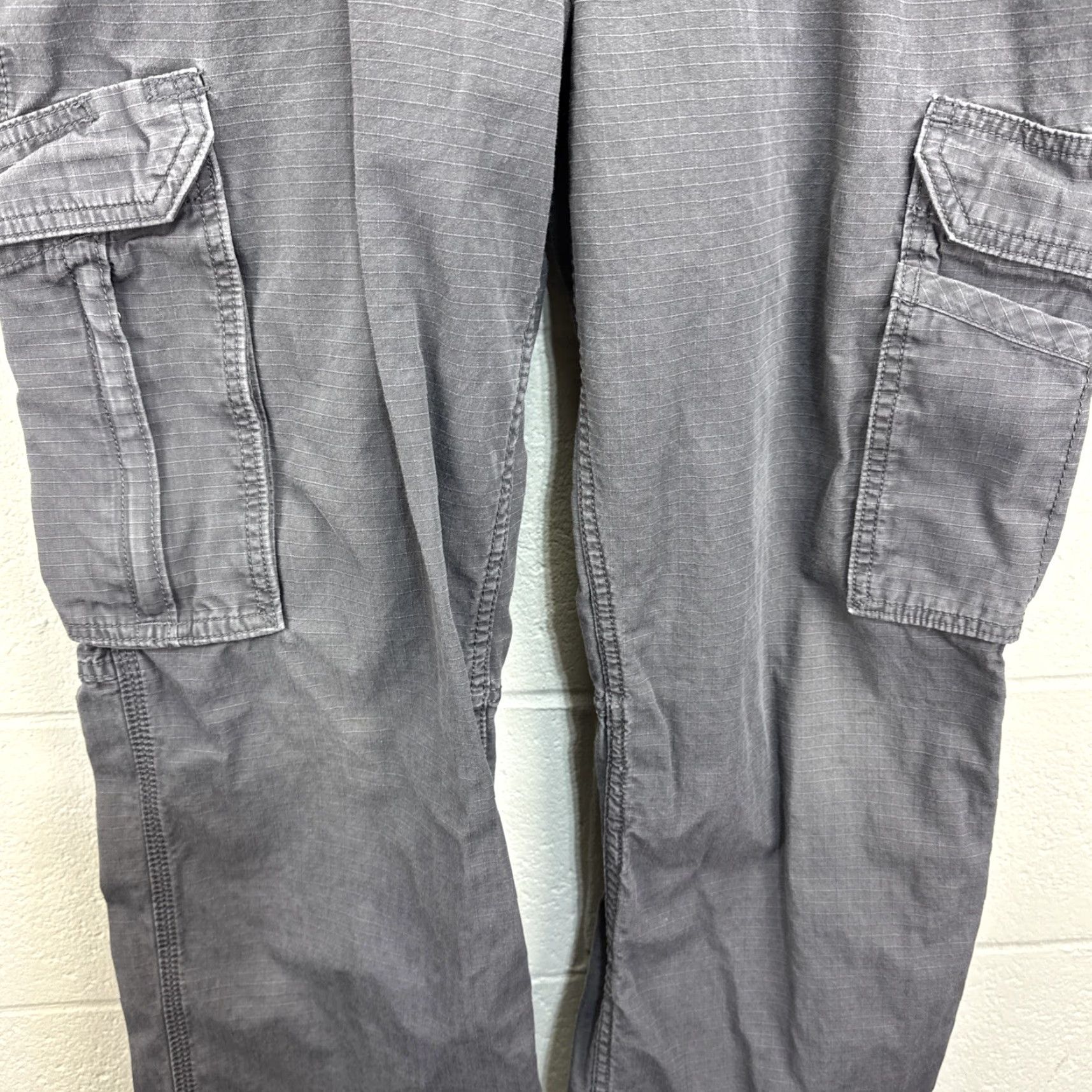 Carhartt Carhartt Force Cargo Pants Mens 36x30 Relaxed Fit Gray 101148 Workwear Cargo Pocket Zip RipStop Cotton Canvas USA Grunge Logo Size US 36 / EU 52 - 5 Thumbnail