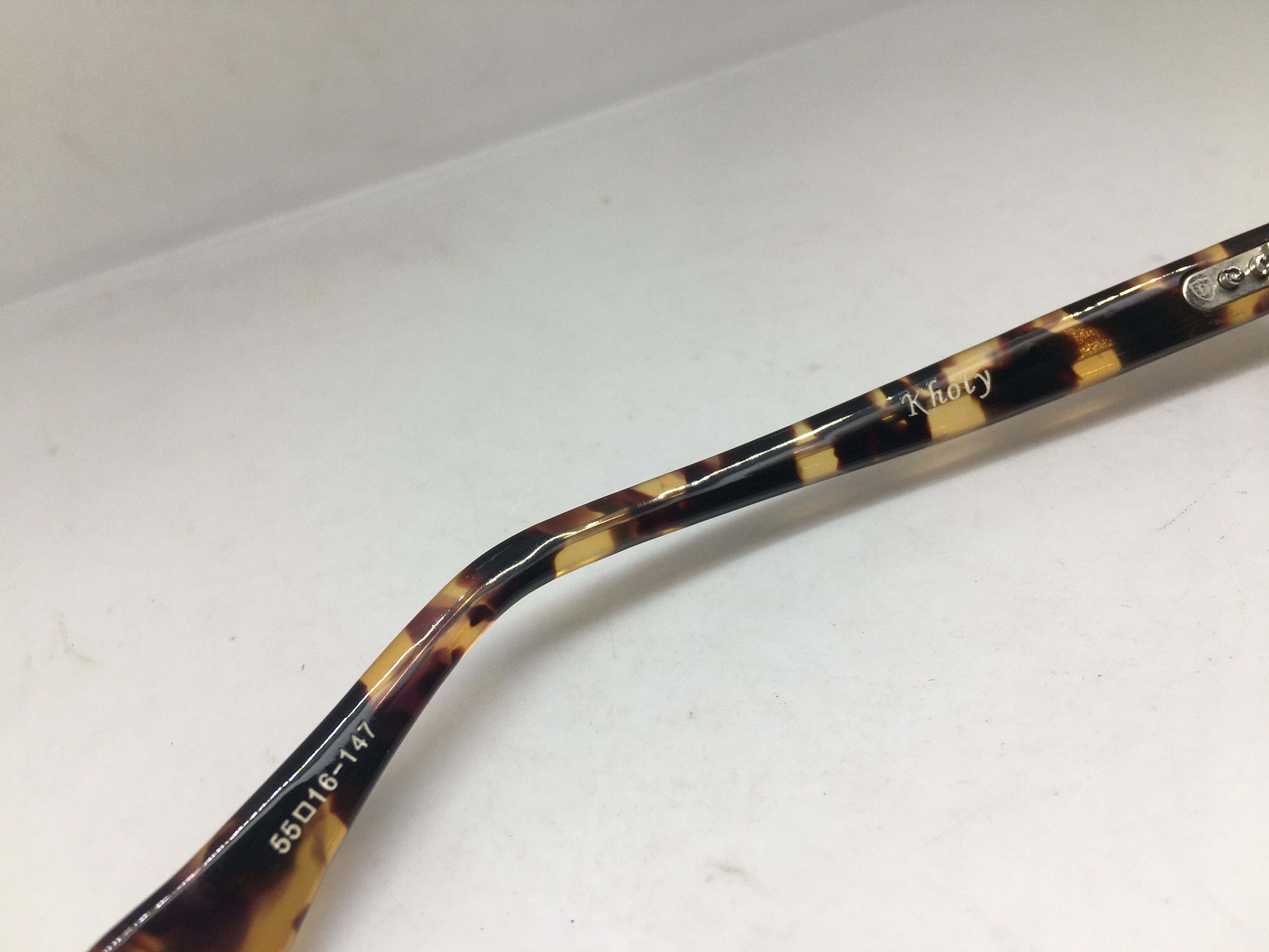 Vintage Khoty Handmade Tortoise Round Sunglasses Frame Japan Size ONE SIZE - 6 Thumbnail