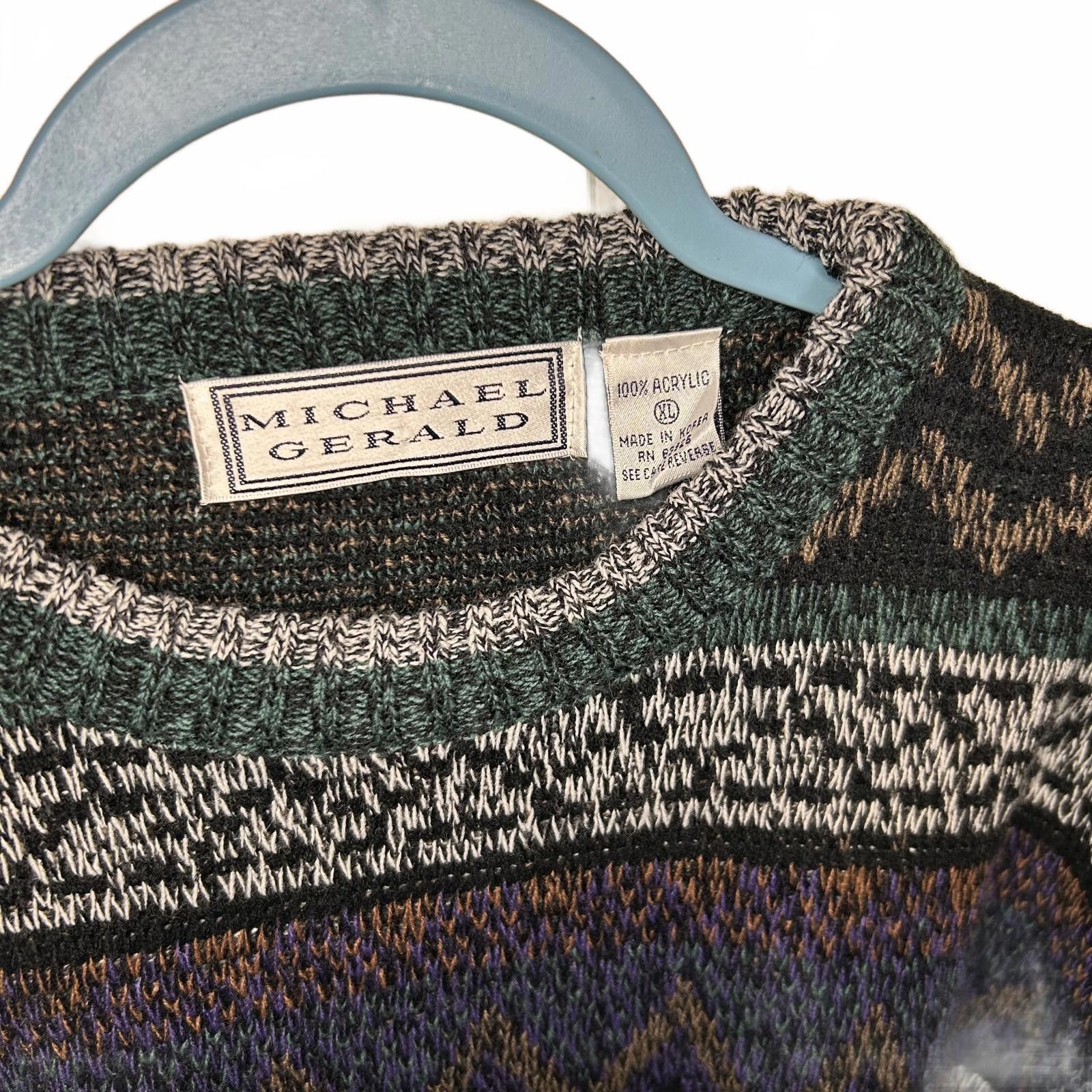 Other VTG Knit Sweater Coogi Cosby Grandpa Style Size XL Size US XL / EU 56 / 4 - 3 Thumbnail